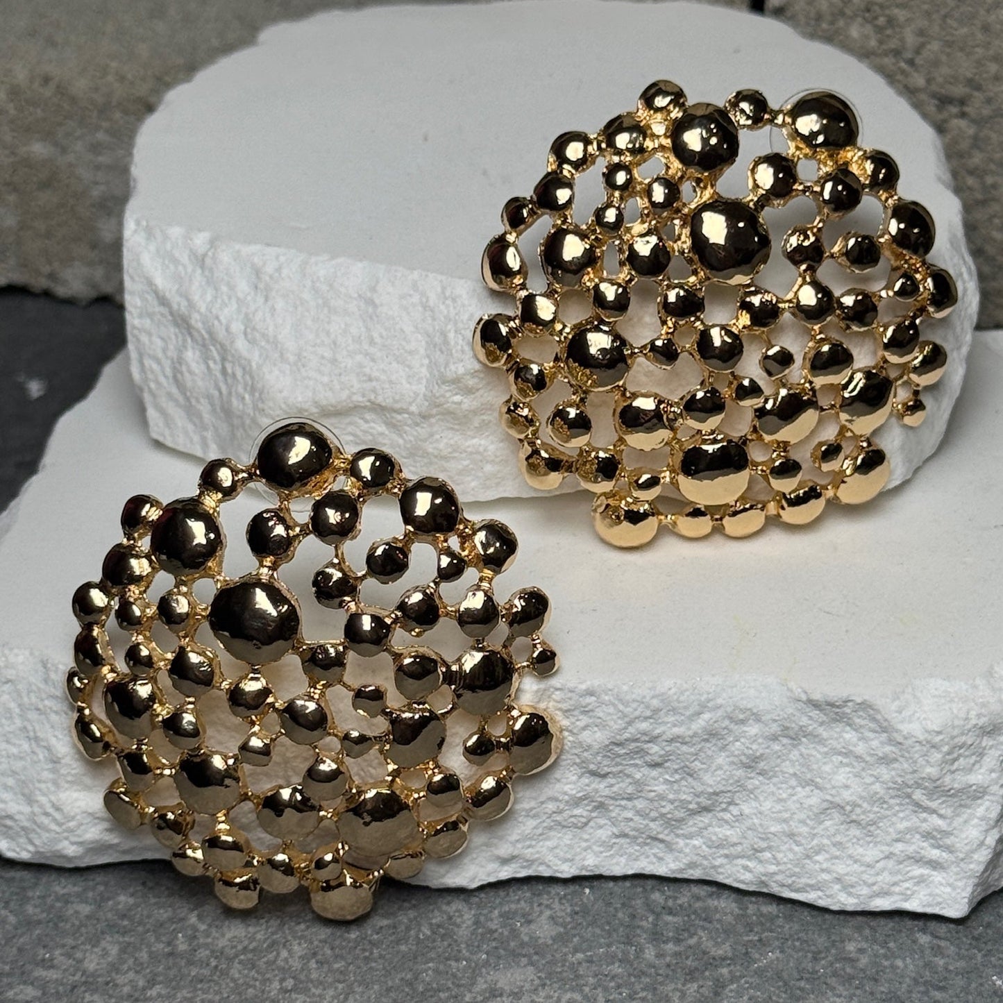 Rare Form Oversized Stud Earrings