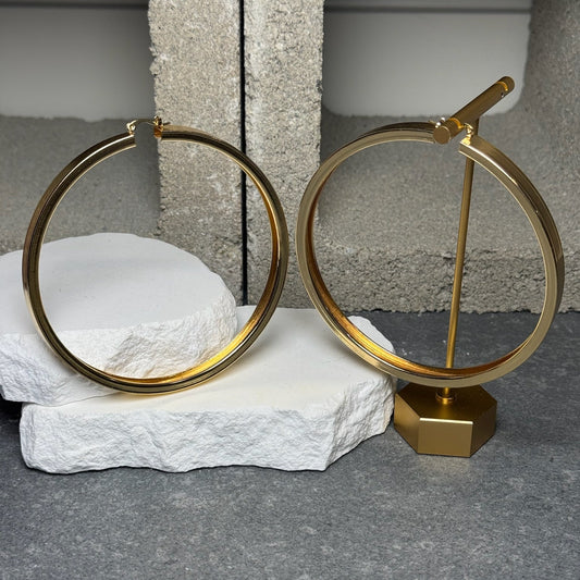 In Rotation Hoop Earrings
