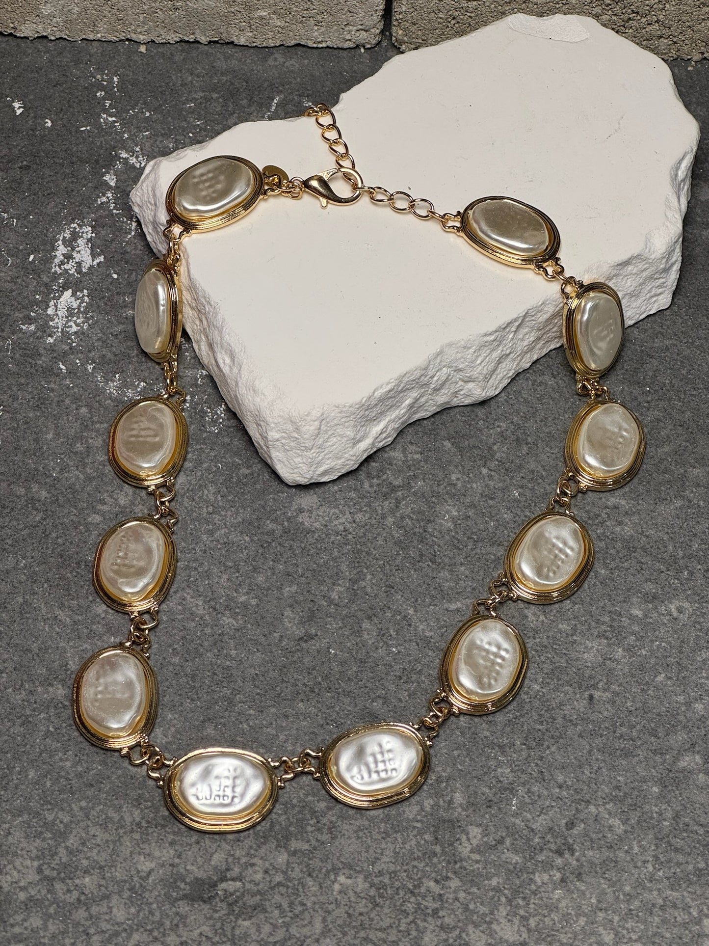 Poolside Glam Necklace 16" Extender