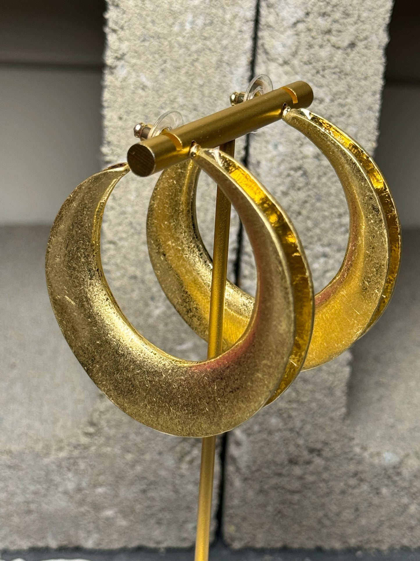 No Reservations Hoop Earrings