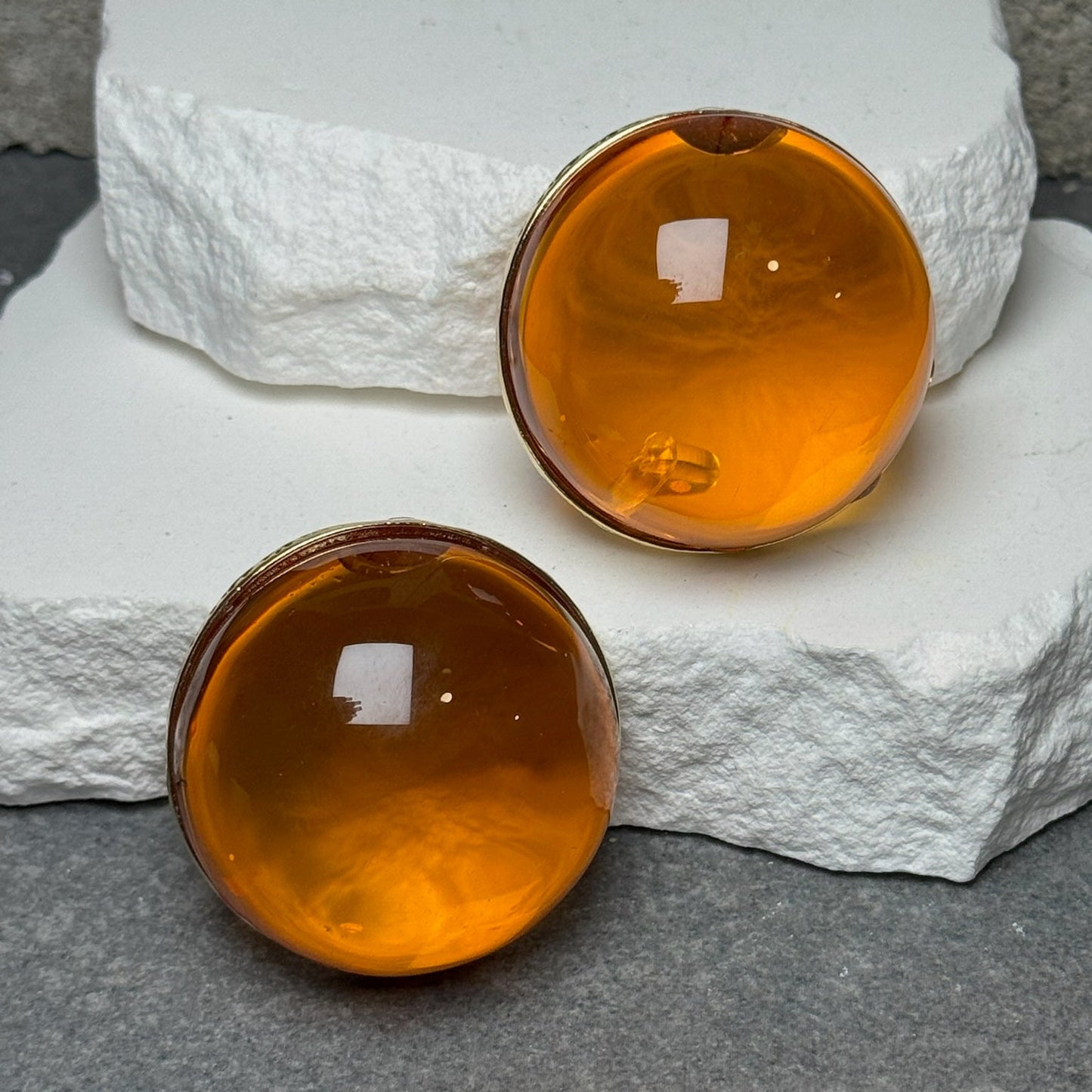 Main Squeeze Clear Stud Earrings