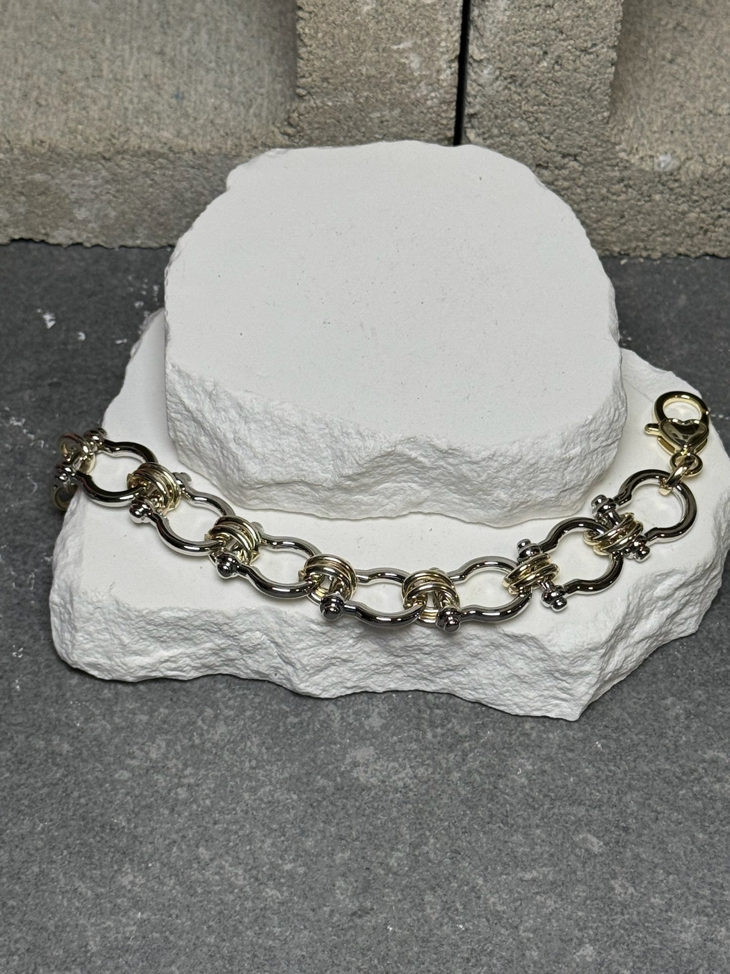 Built Different Linked Bracelet 7"