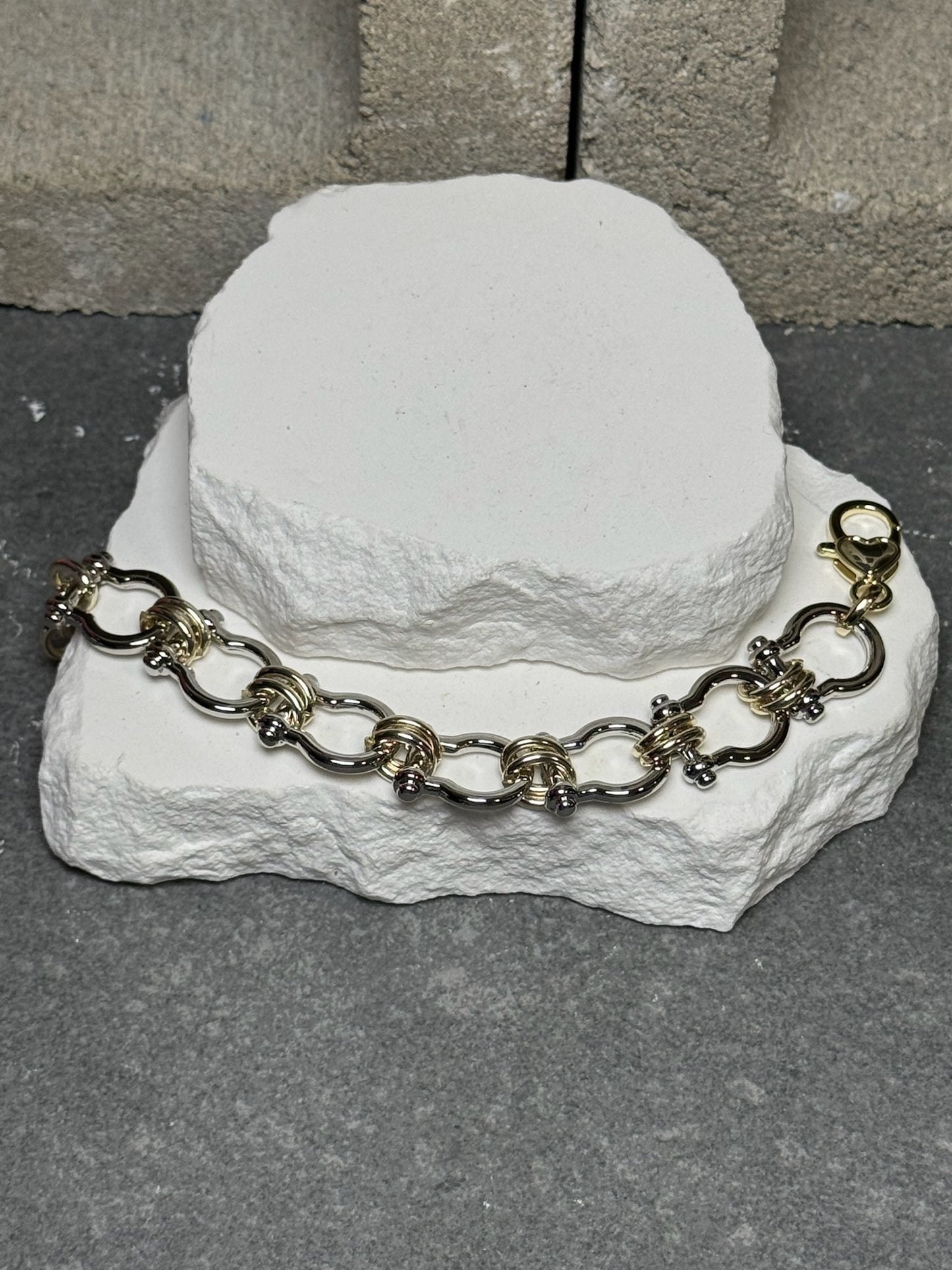Built Different Linked Bracelet 7"