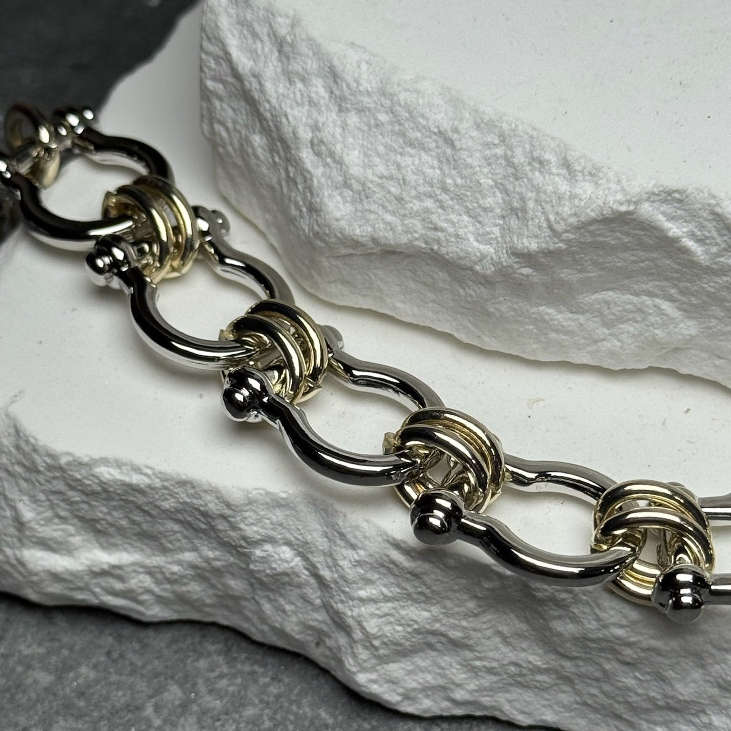 Built Different Linked Bracelet 7"