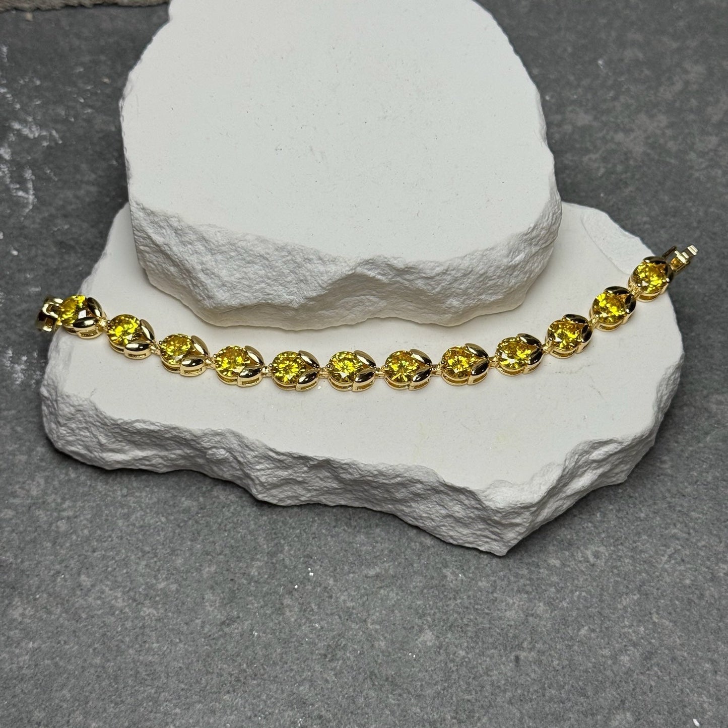 Champagne Wishes Bracelet 7.5"
