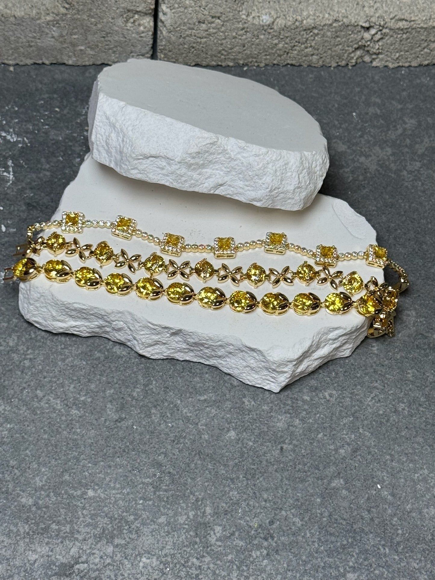 Lemon Drop Bracelet Bundle 7"