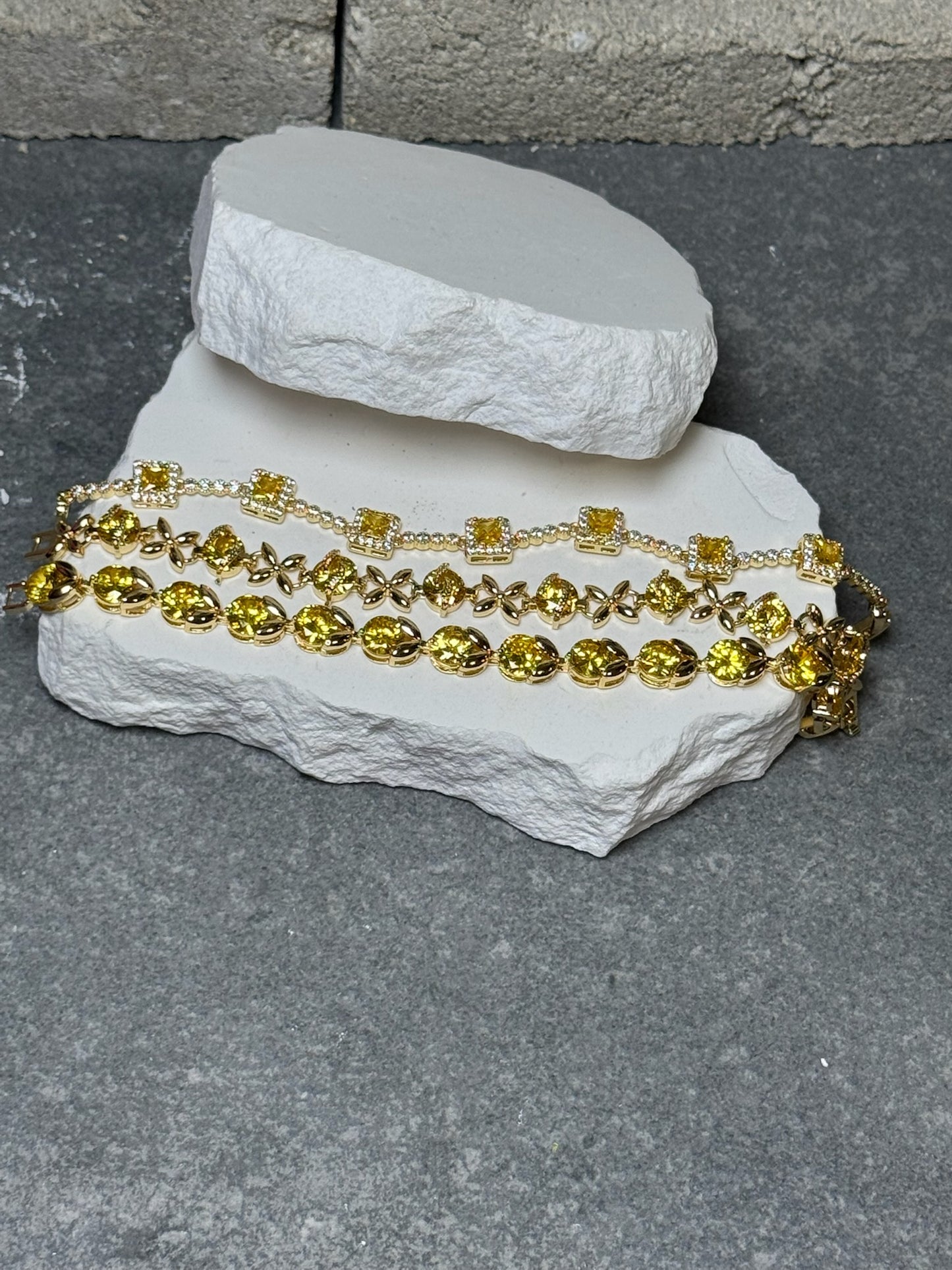 Lemon Drop Bracelet Bundle 7"