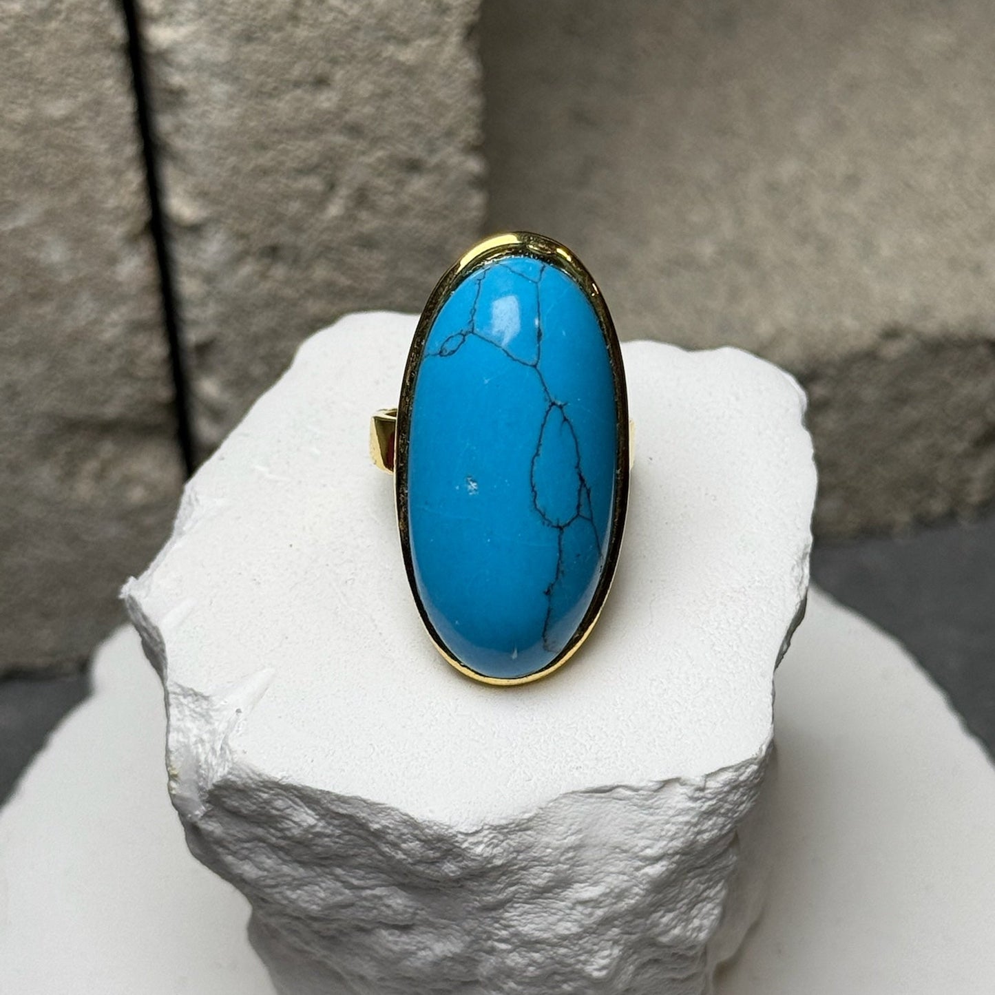 The Blueprint Stone Ring Size 7