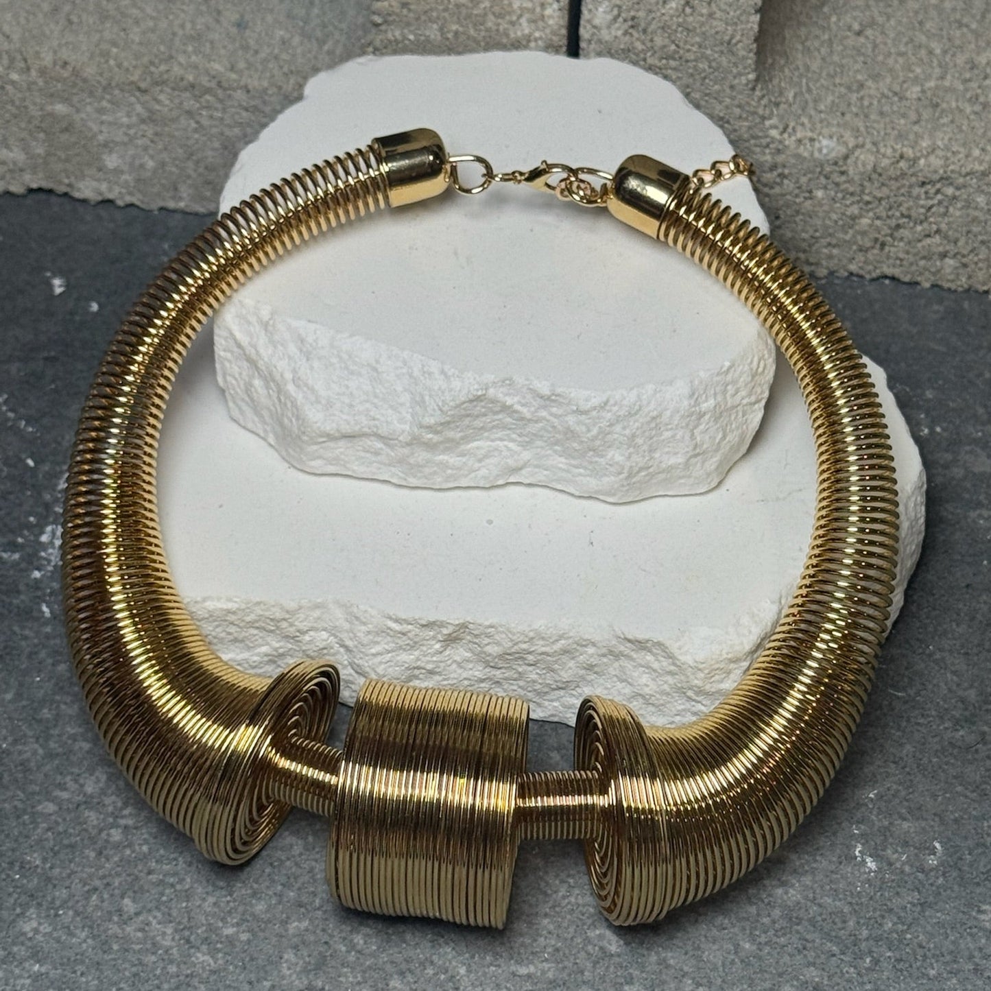 Coiled & Spoiled Necklace -  18"