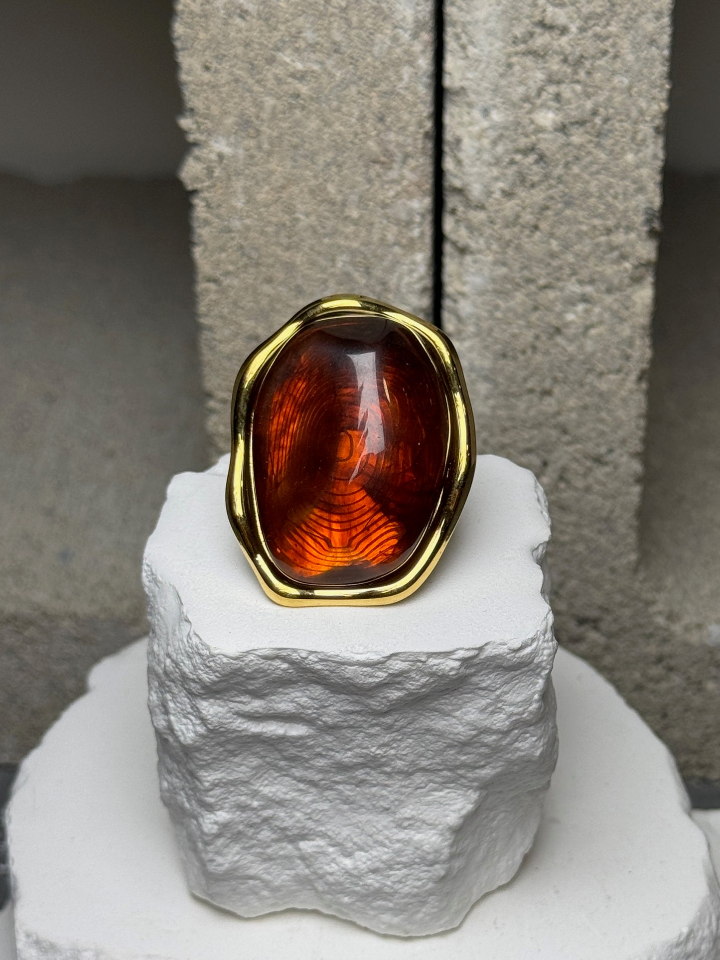 The Celina Stone Adjustable Ring