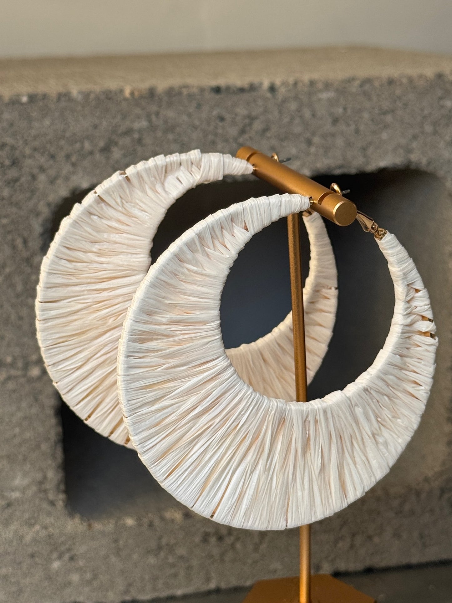 Goddess Woven Hoops