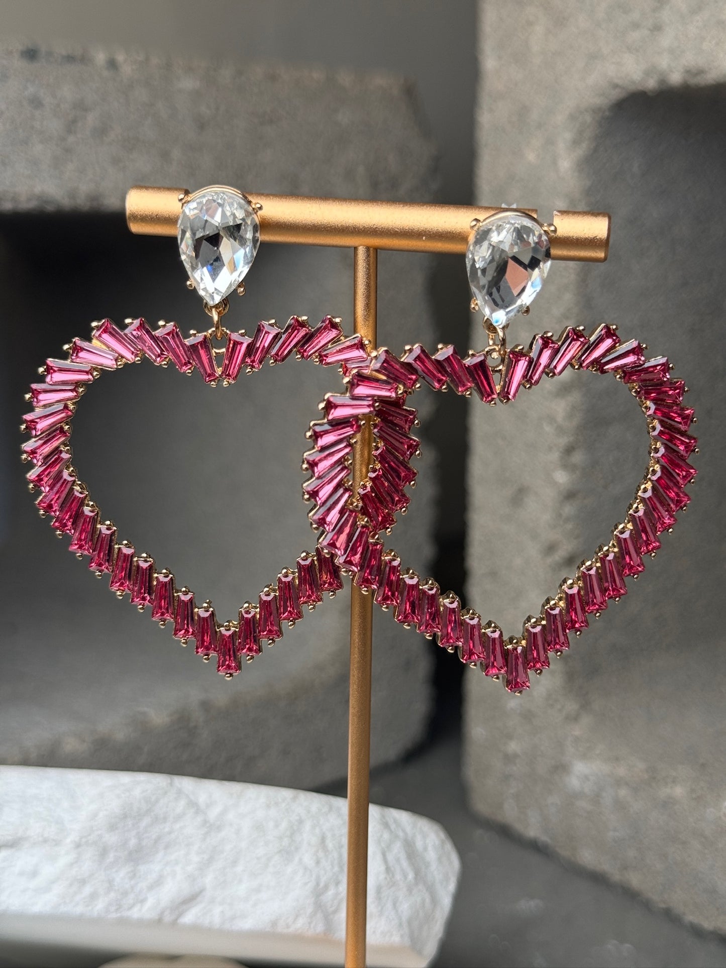 Forever Yours Heart Earrings