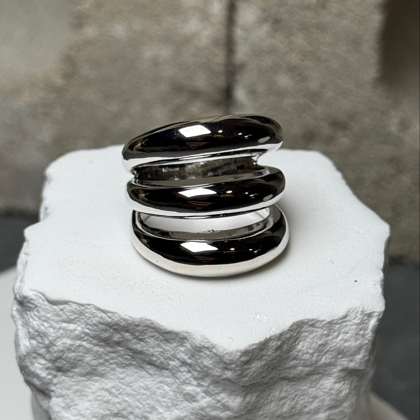 Layered Luxe Ring Size 7