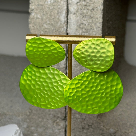 Neon Nights 2 Layer Earrings