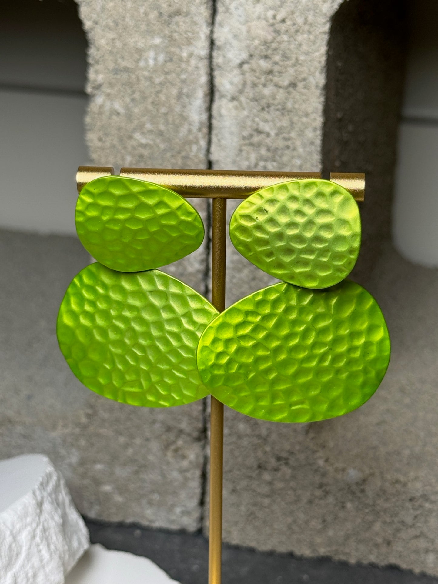 Neon Nights 2 Layer Earrings