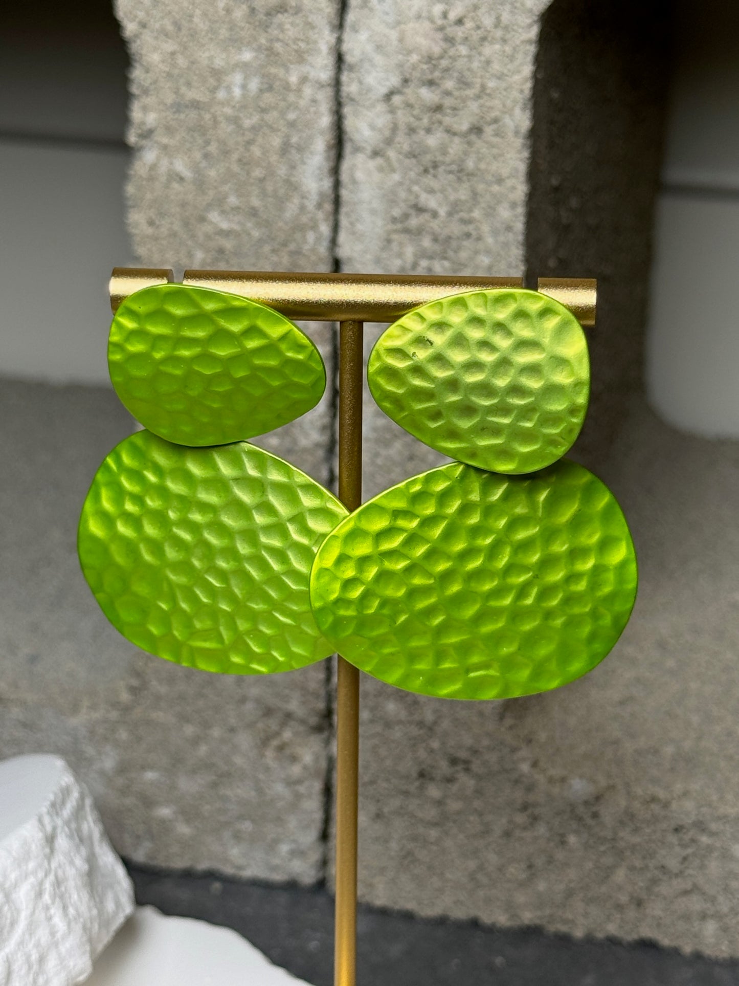 Neon Nights 2 Layer Earrings