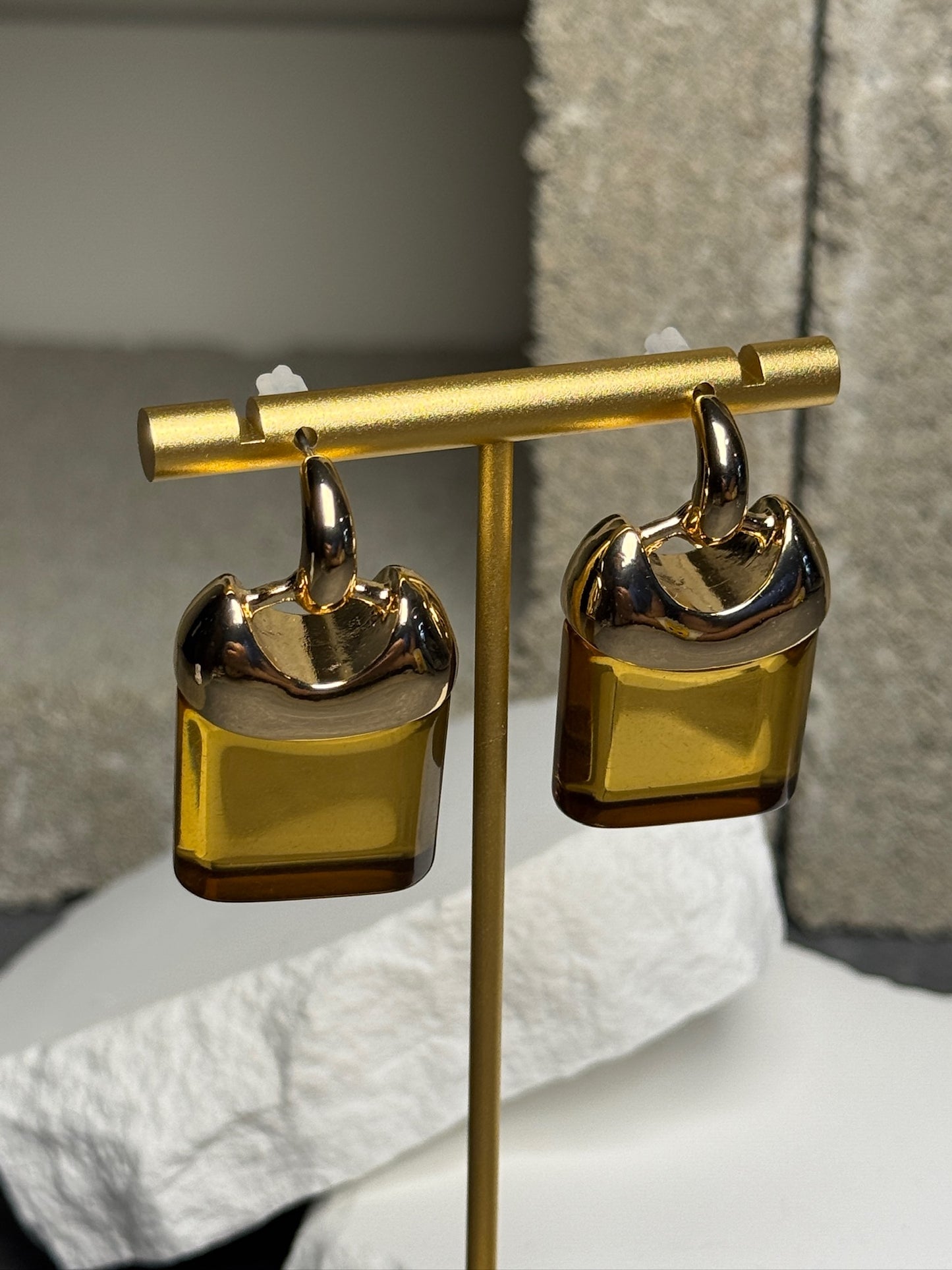 Gold Digger Tassel Earrings