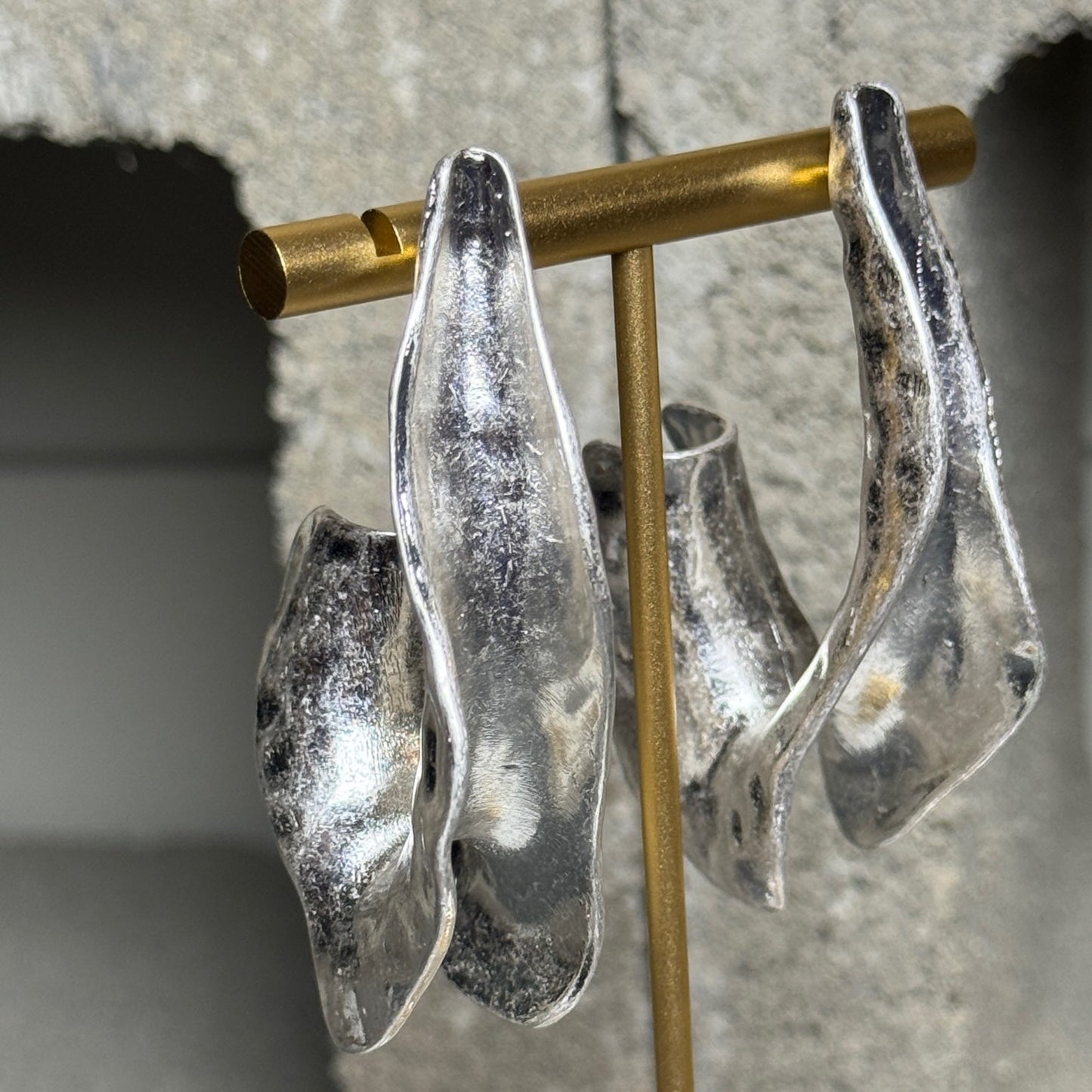 Off The Hook Abstract Earrings