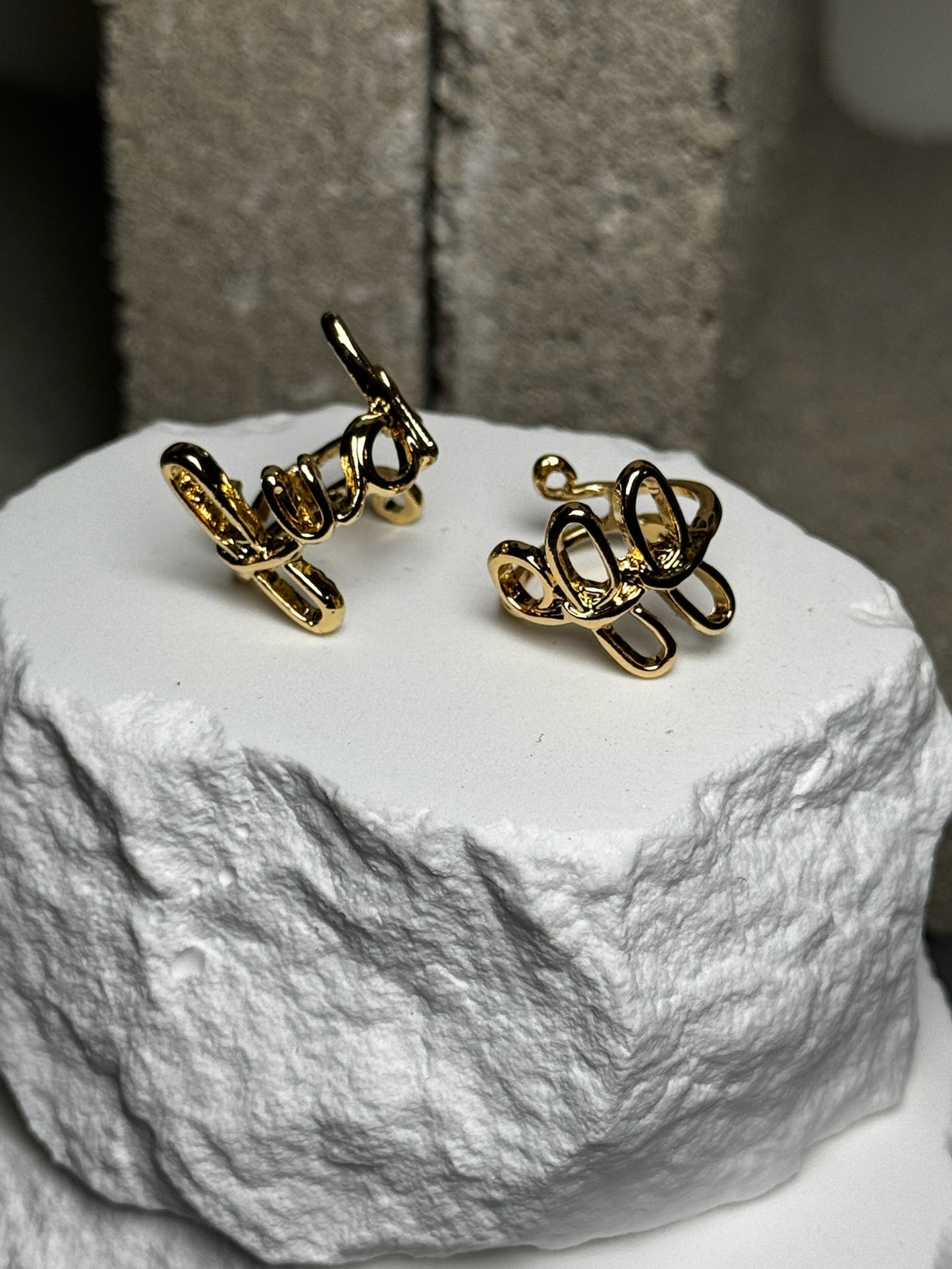 F**K OFF 2 Pack Ring Set Size 7