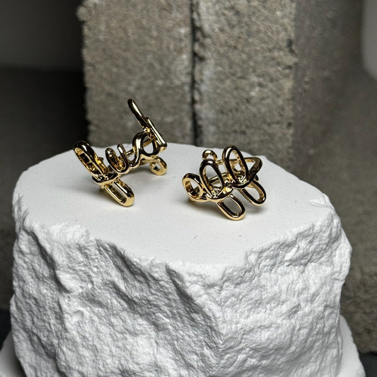 F**K OFF 2 Pack Ring Set Size 7