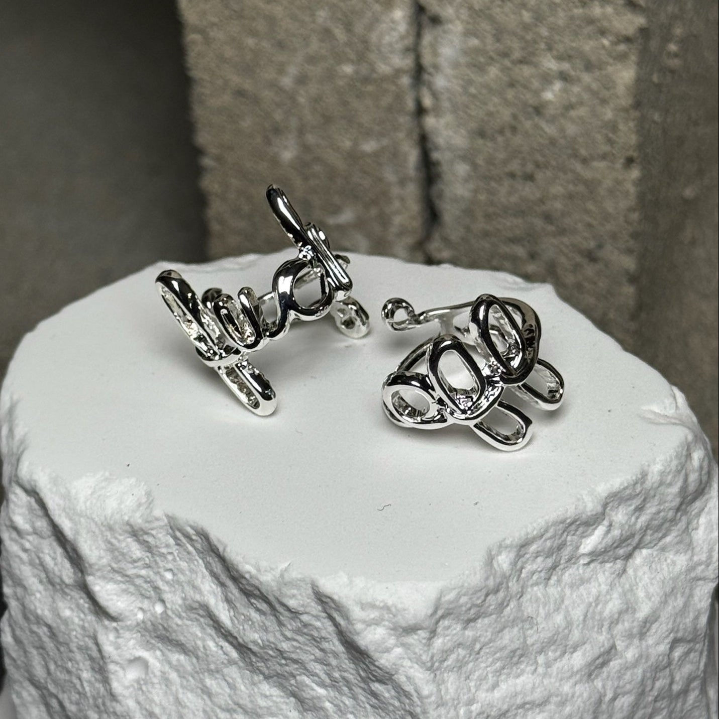 F**K OFF 2 Pack Ring Set Size 7