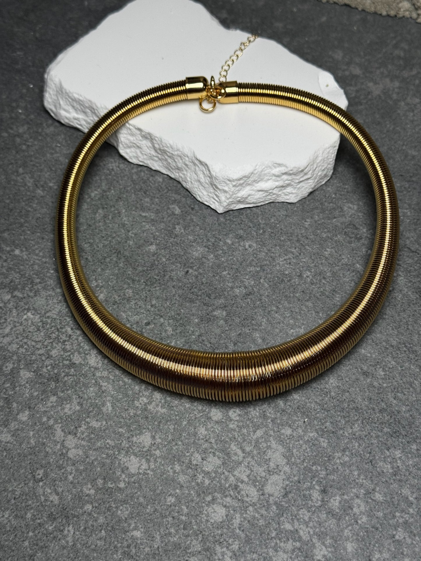 Hot Girl Hardware Choker 16"