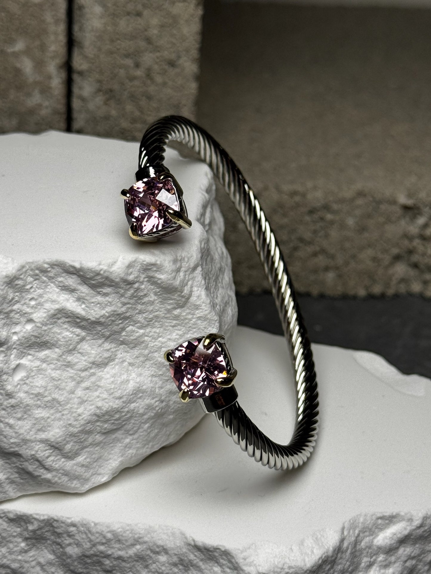 Too Fine 14K Plated Bracelet Up To 9"
