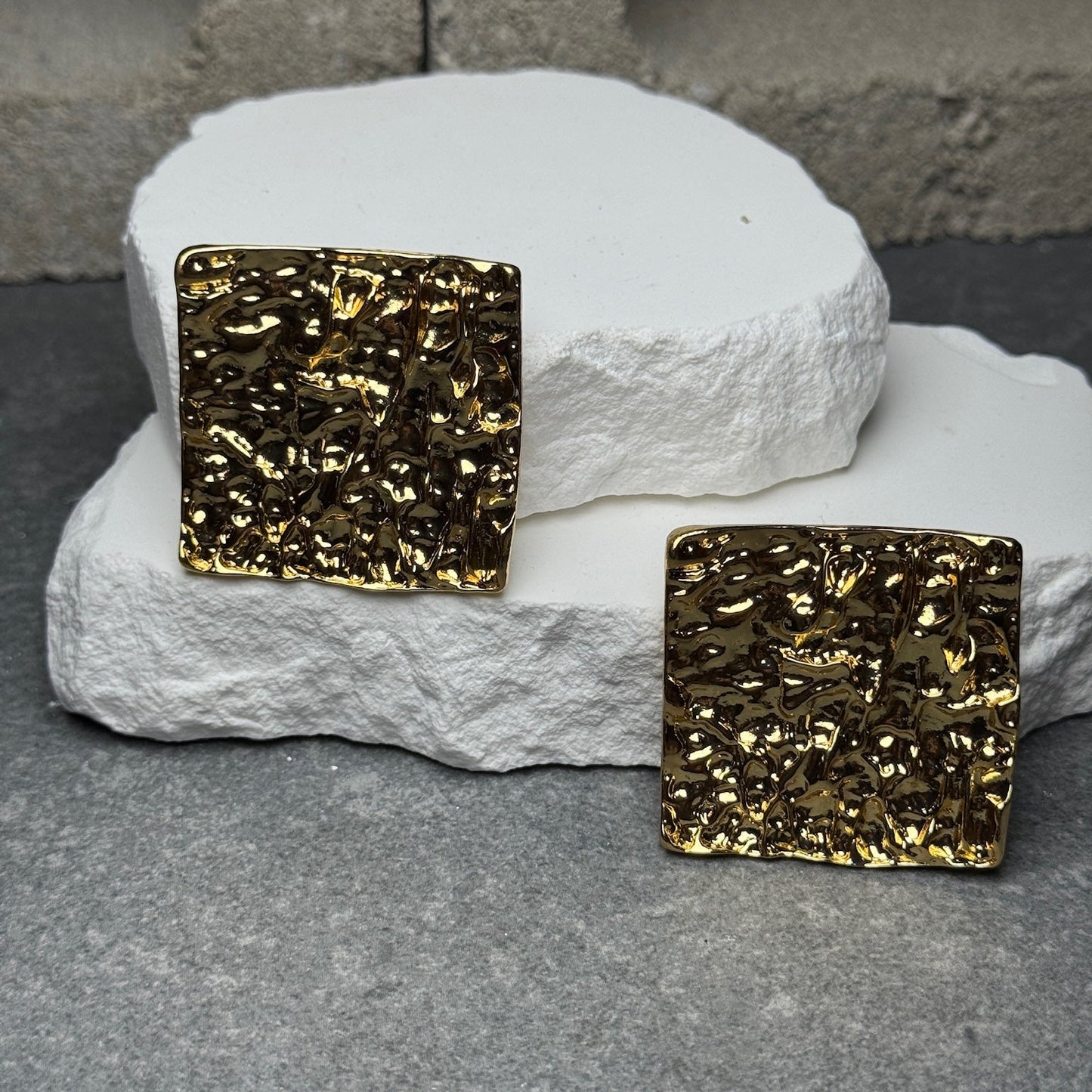 Golden Aura Studs