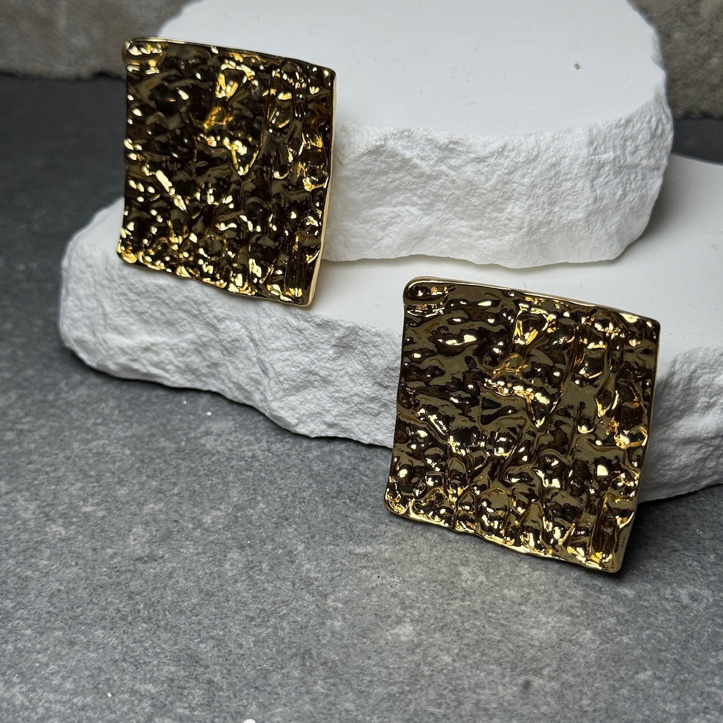 Golden Aura Studs