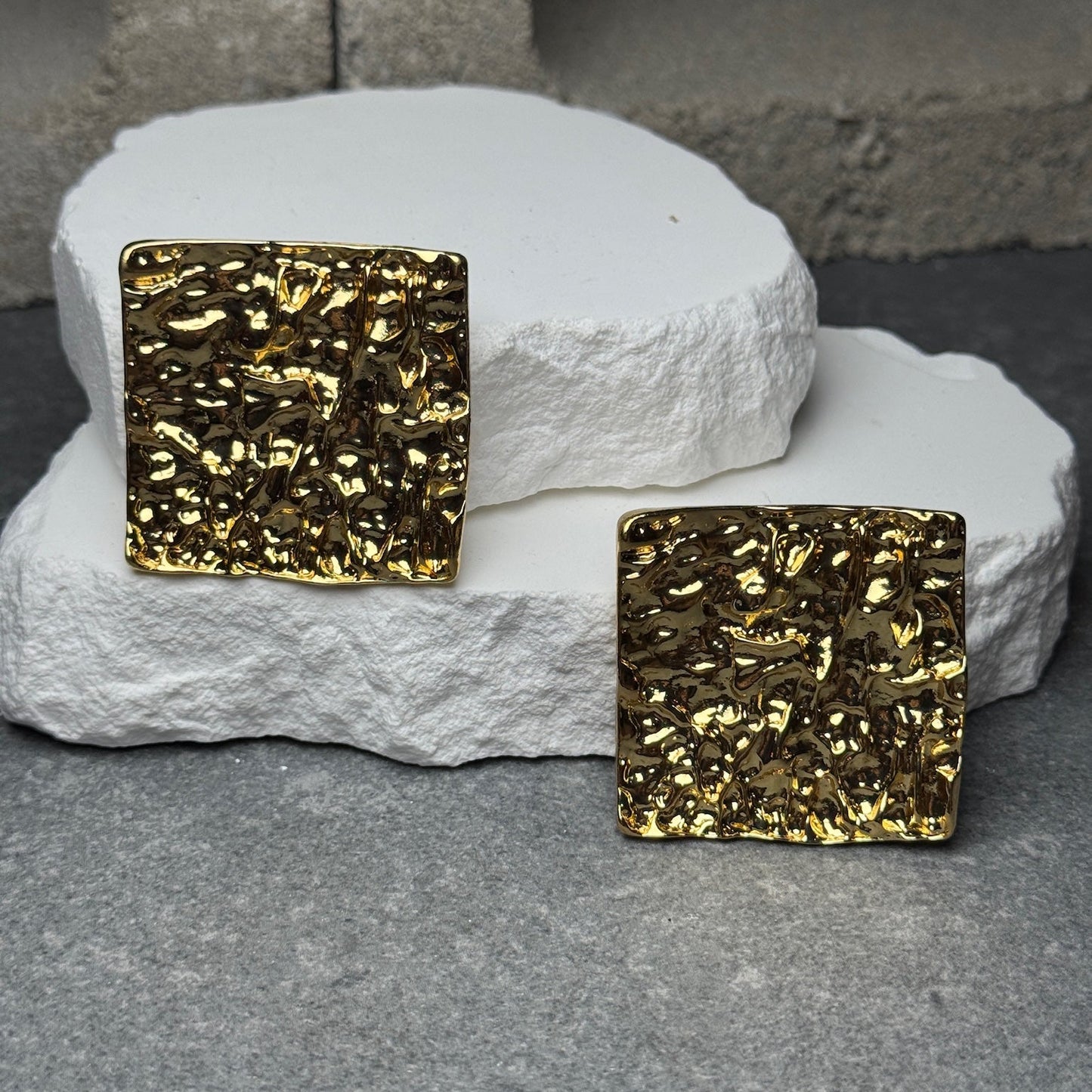 Golden Aura Studs