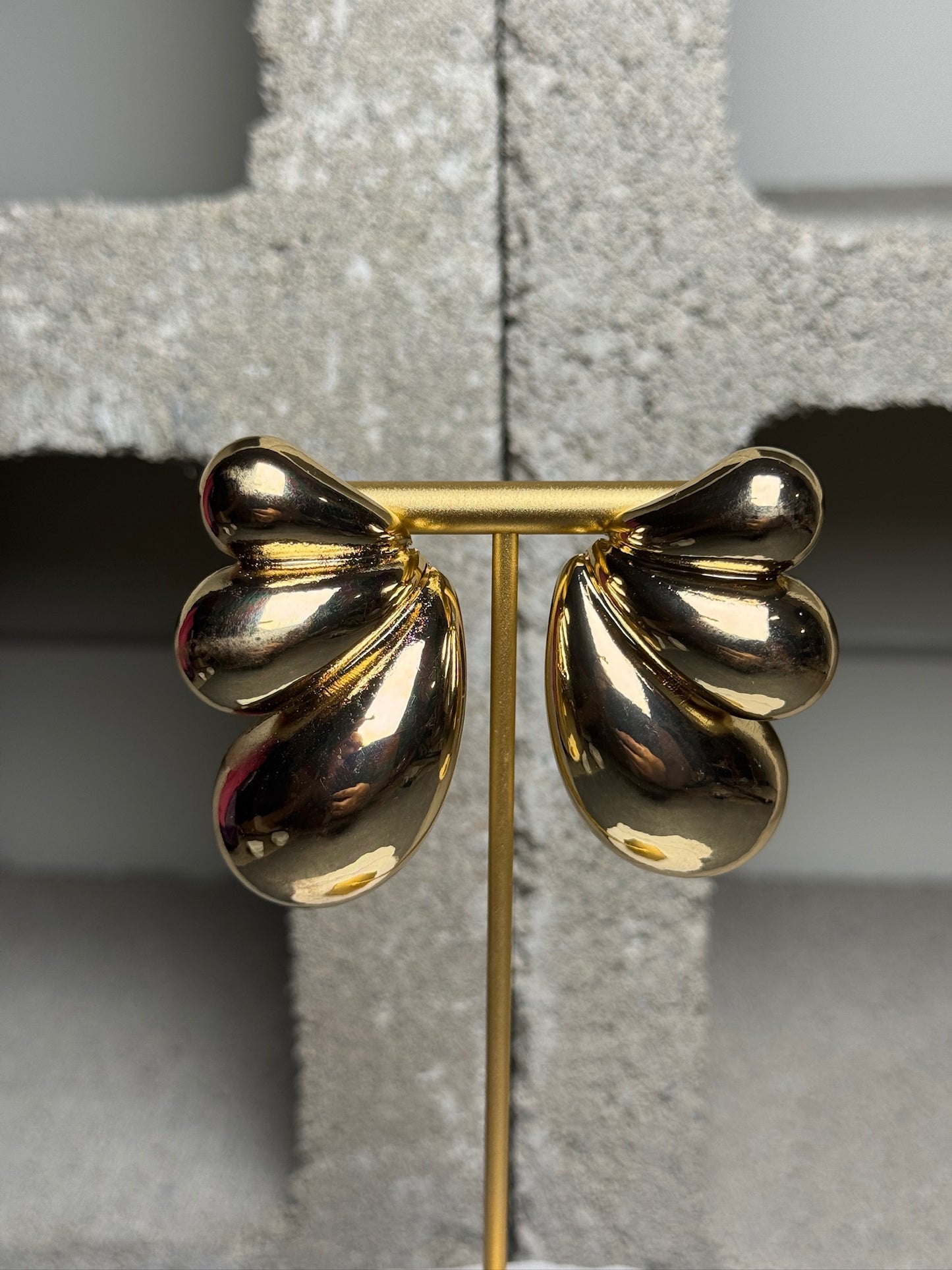 Butterfly Effect Oversized Stud Earrings