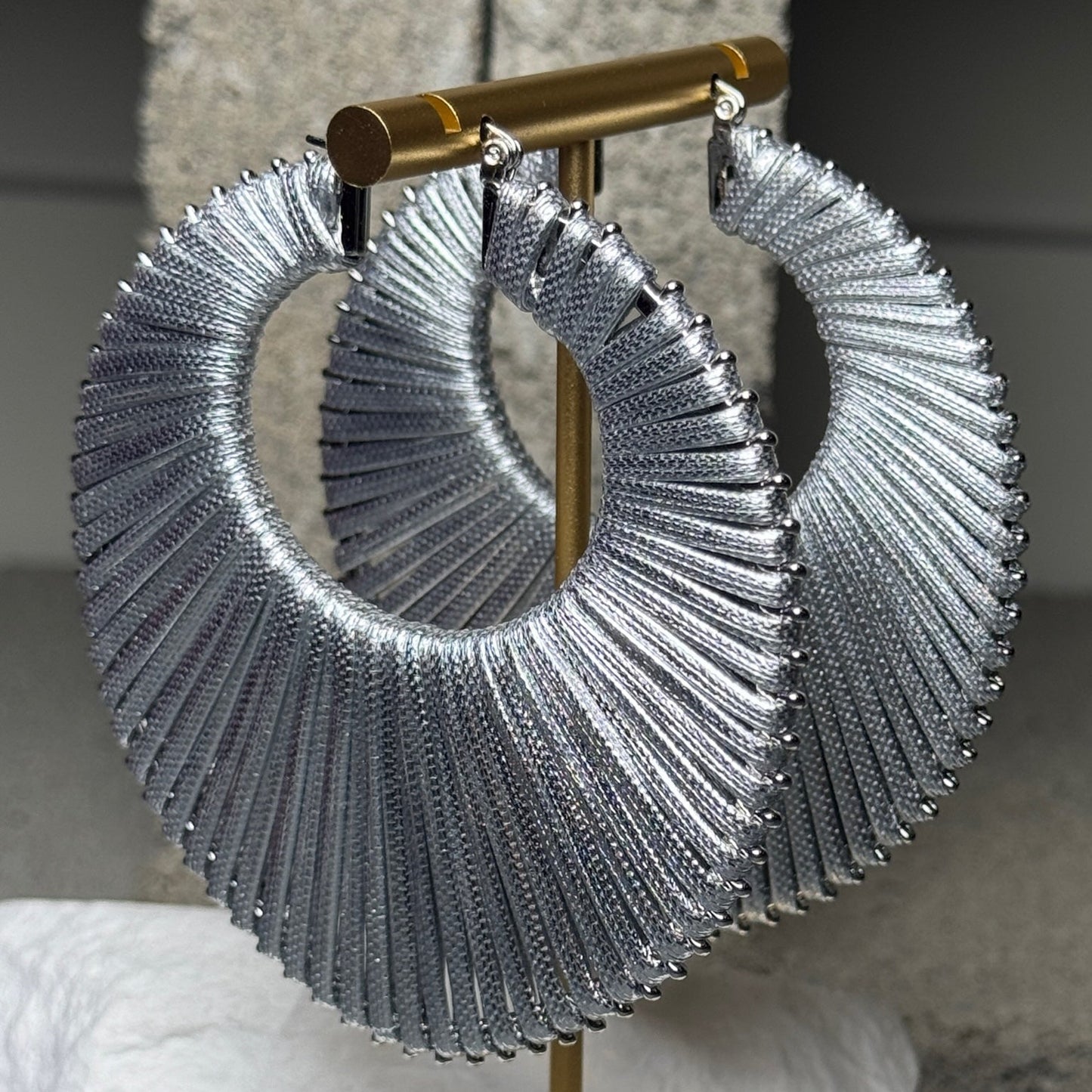 BRB Textured Woven Hoops