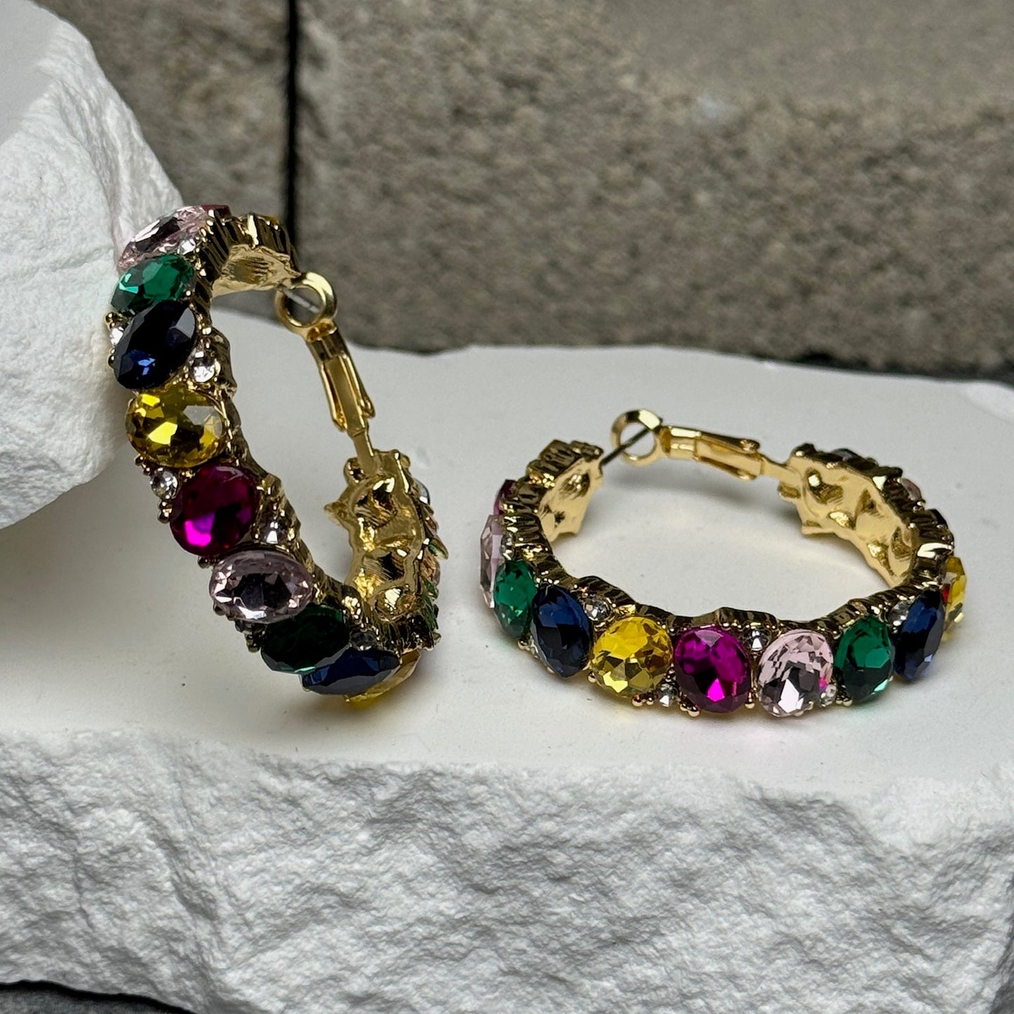 Color Pop Hoop Earrings