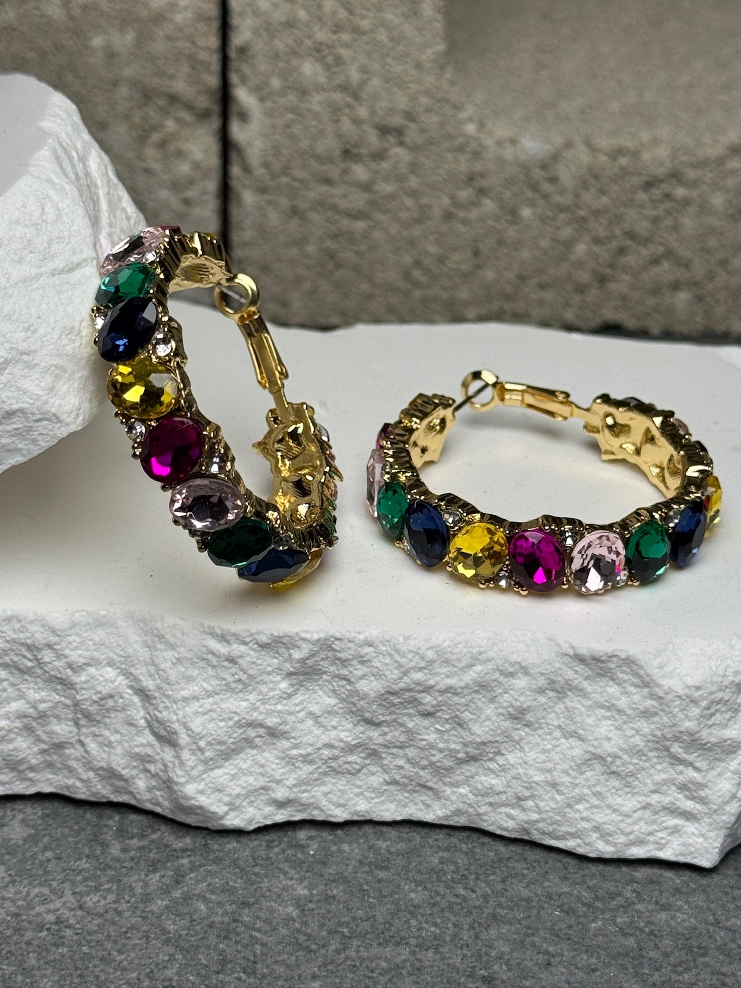 Color Pop Hoop Earrings