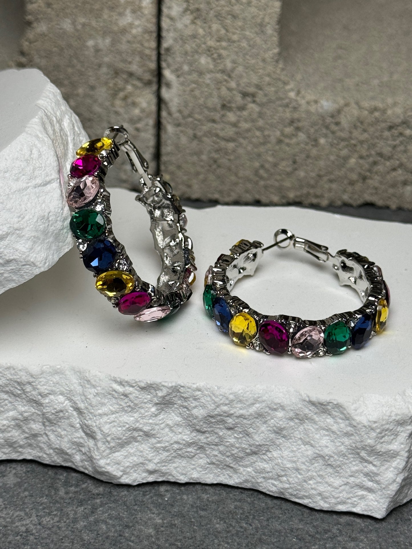Color Pop Hoop Earrings