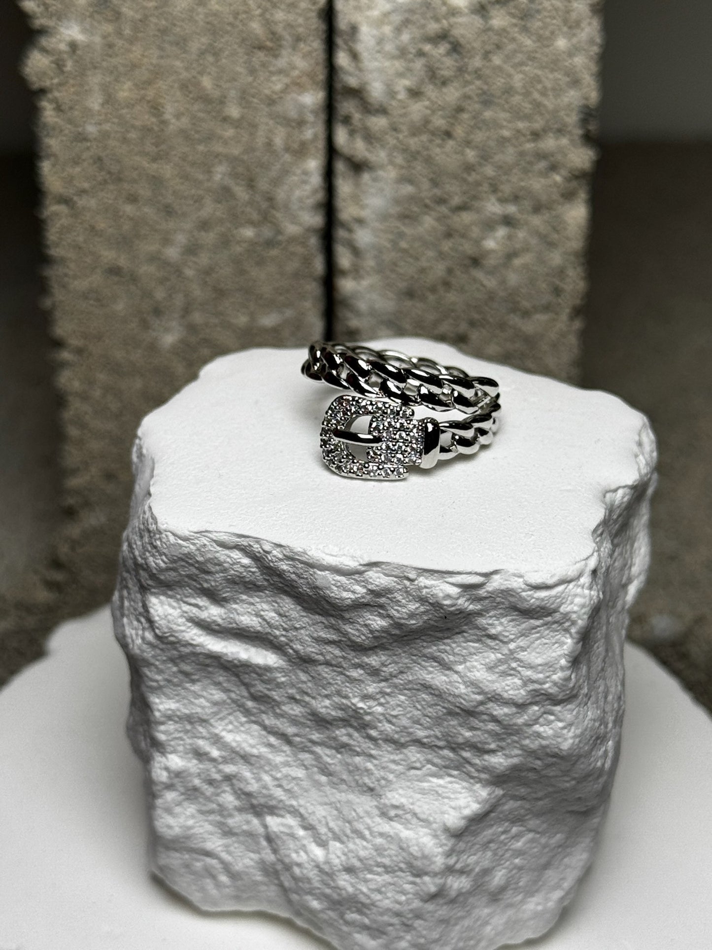 Buckle Down Belt Ring Size 8