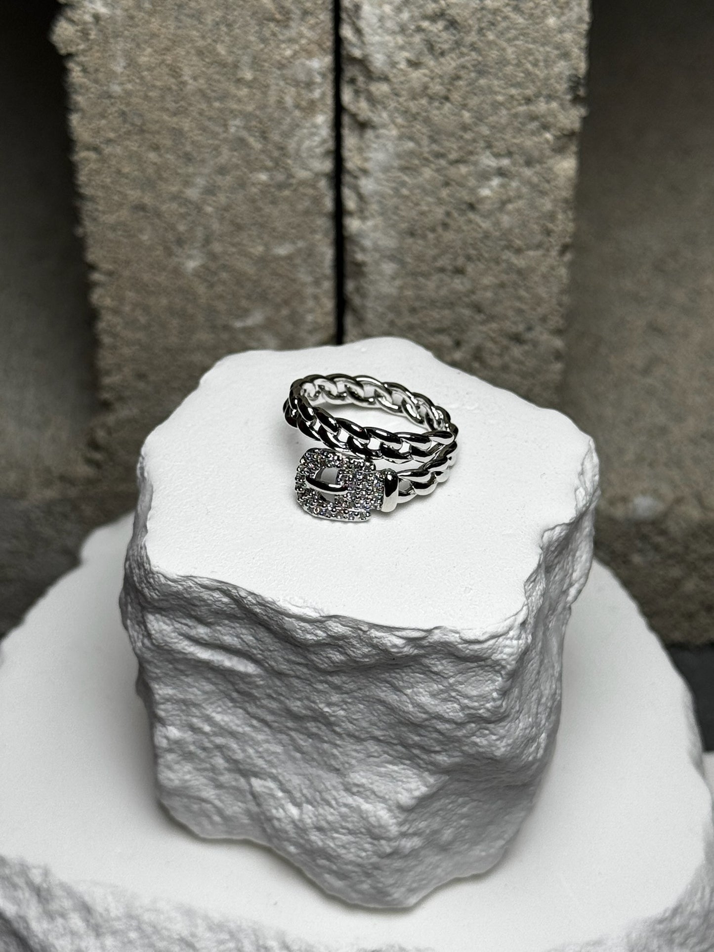 Buckle Down Belt Ring Size 8