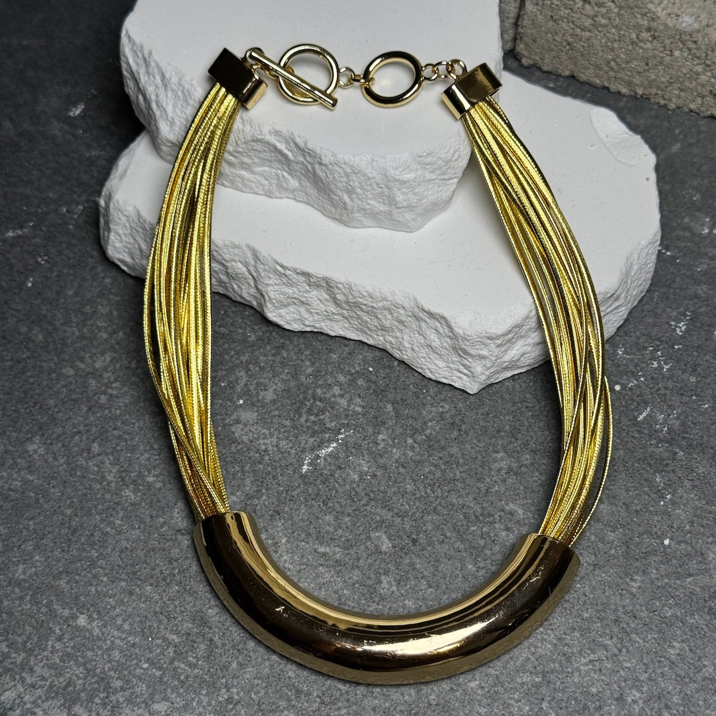Olympia Rope Necklace 15.5"