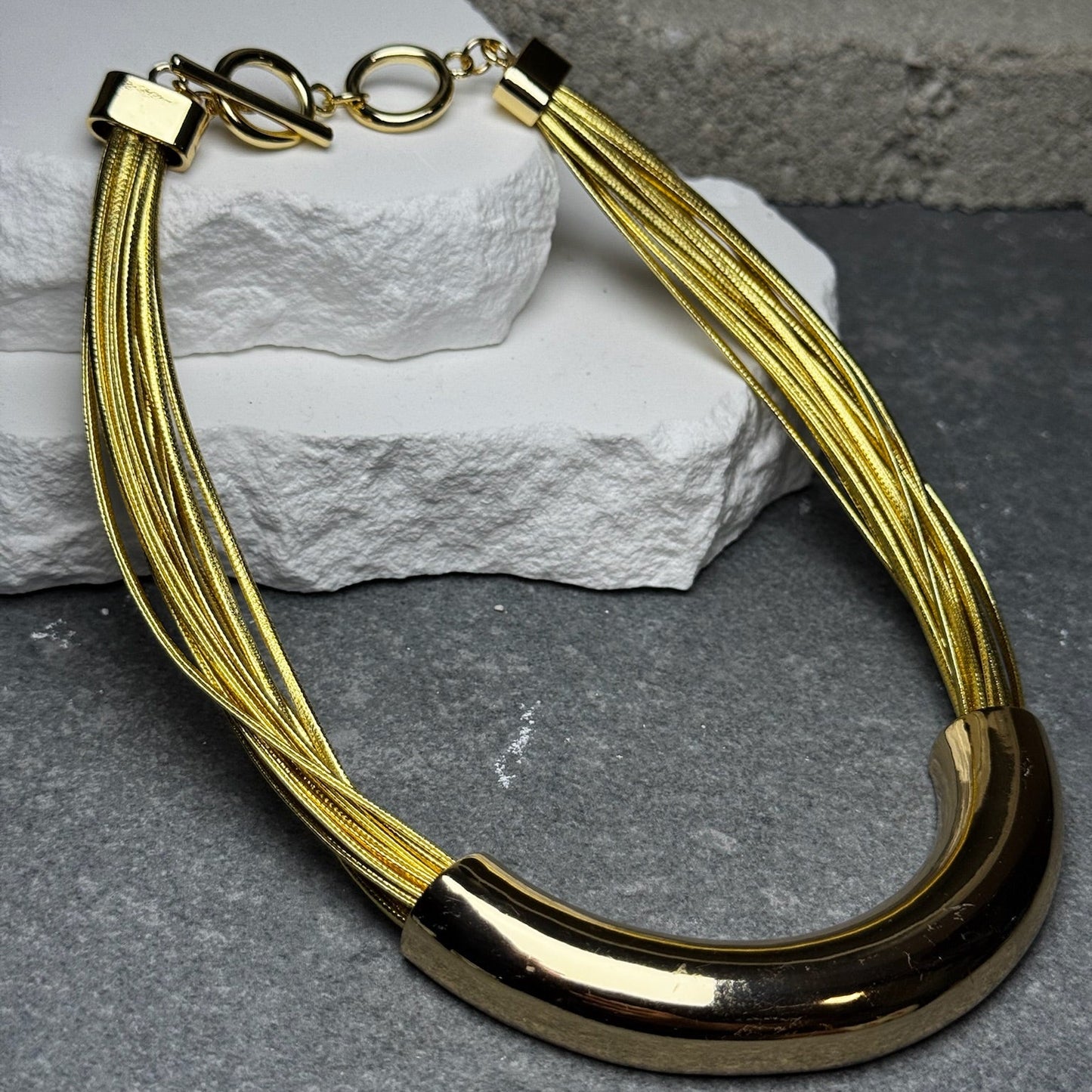 Olympia Rope Necklace 15.5"