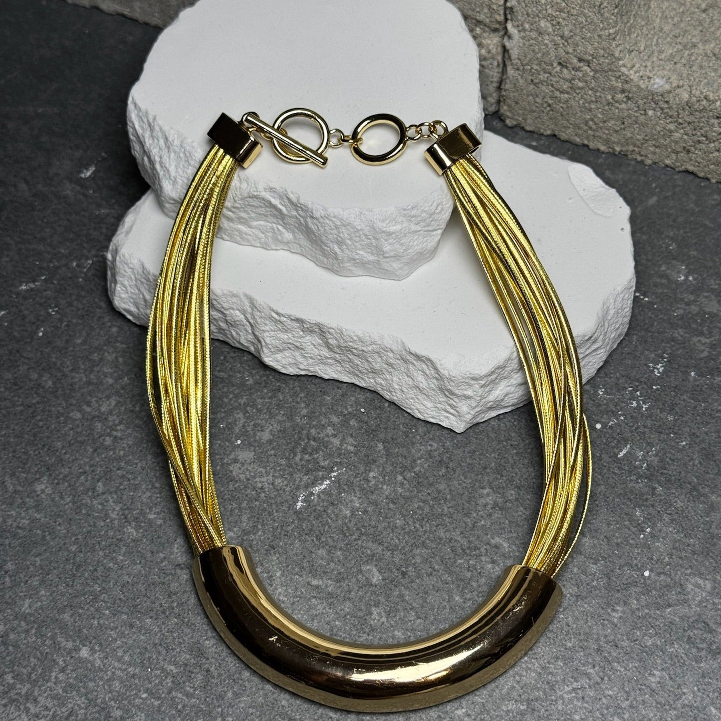 Olympia Rope Necklace 15.5"
