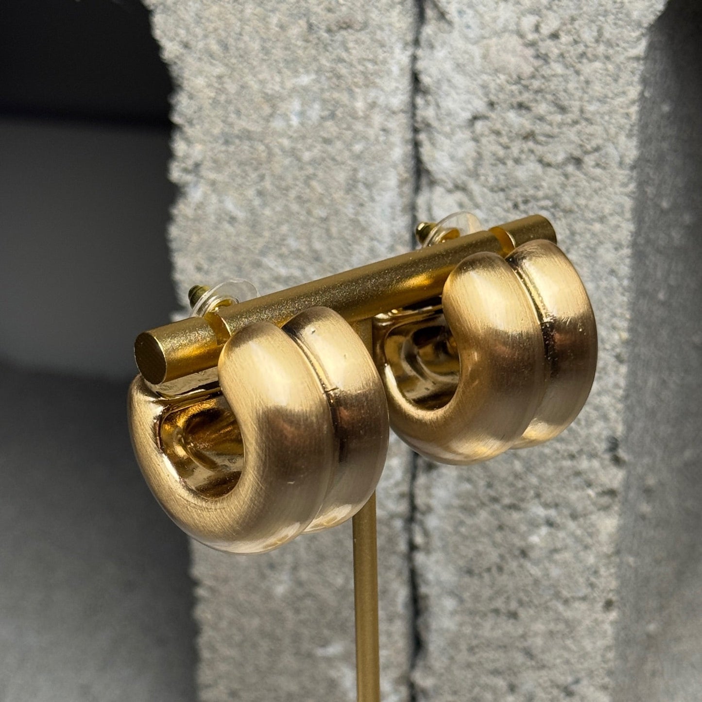 Golden Desire Hoop Earrings