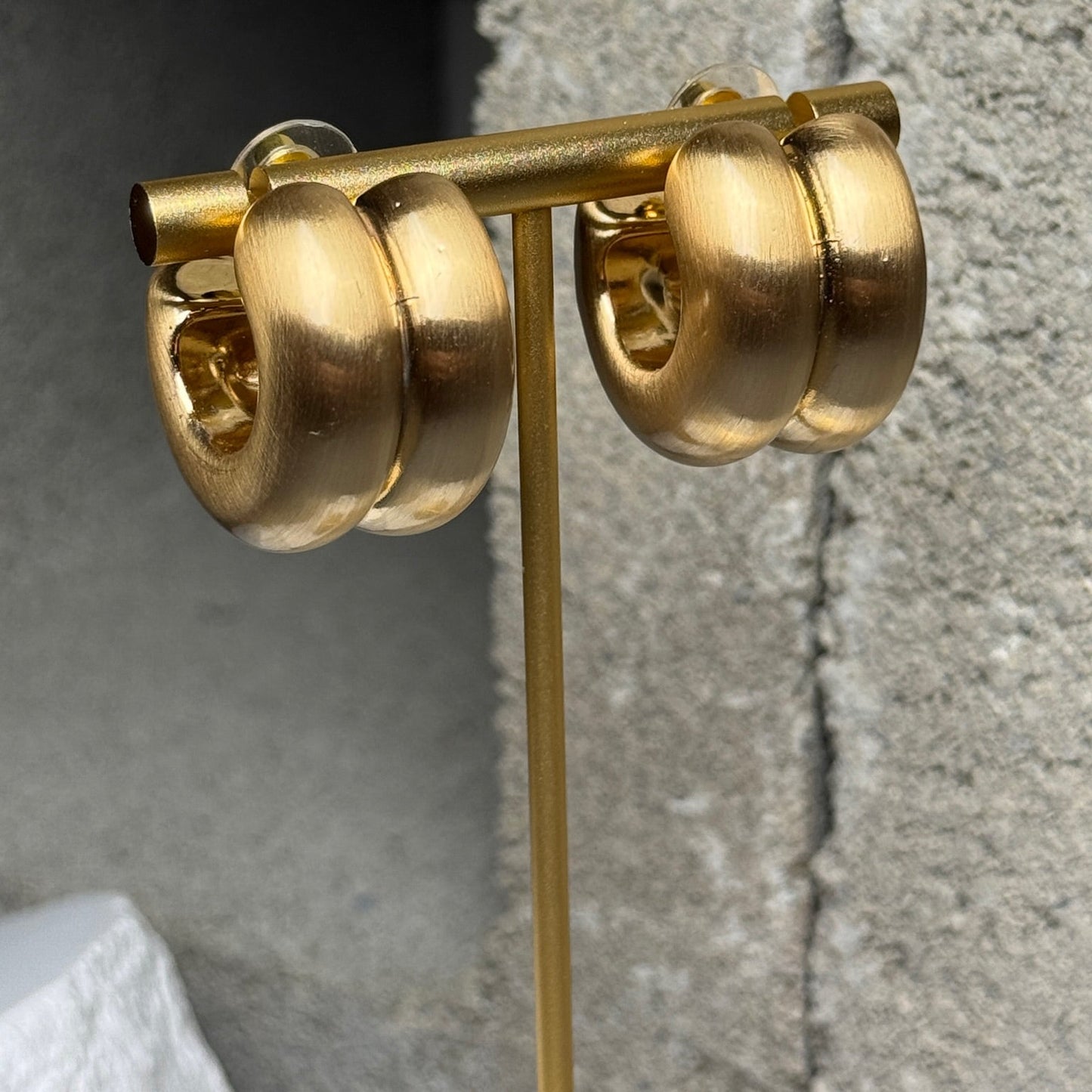Golden Desire Hoop Earrings