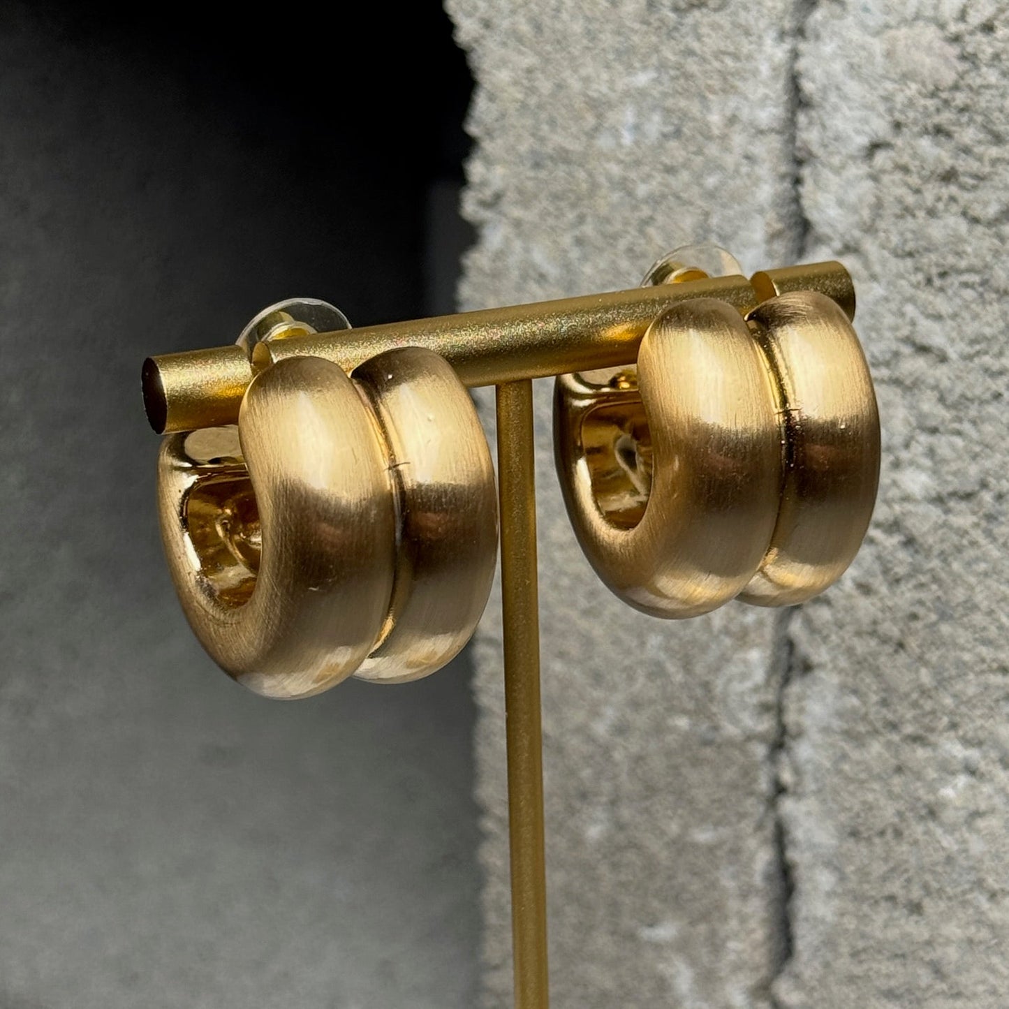 Golden Desire Hoop Earrings