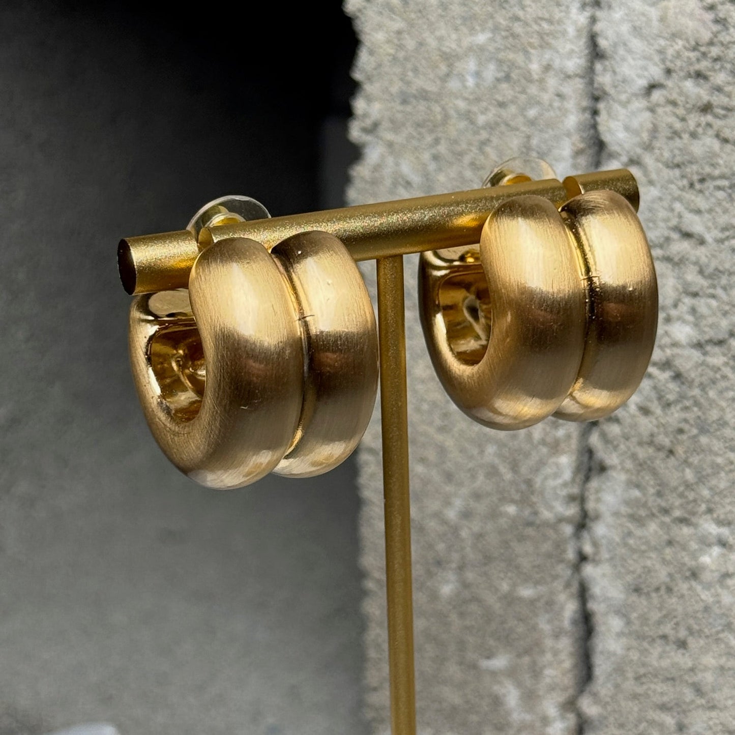 Golden Desire Hoop Earrings