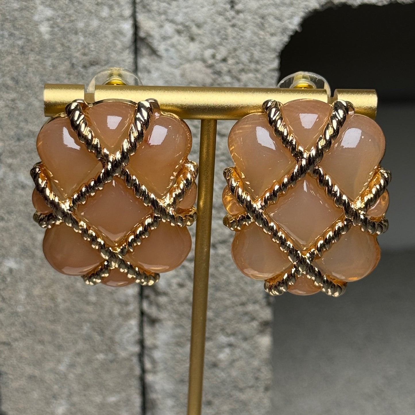 Miss Honey Stud Earrings