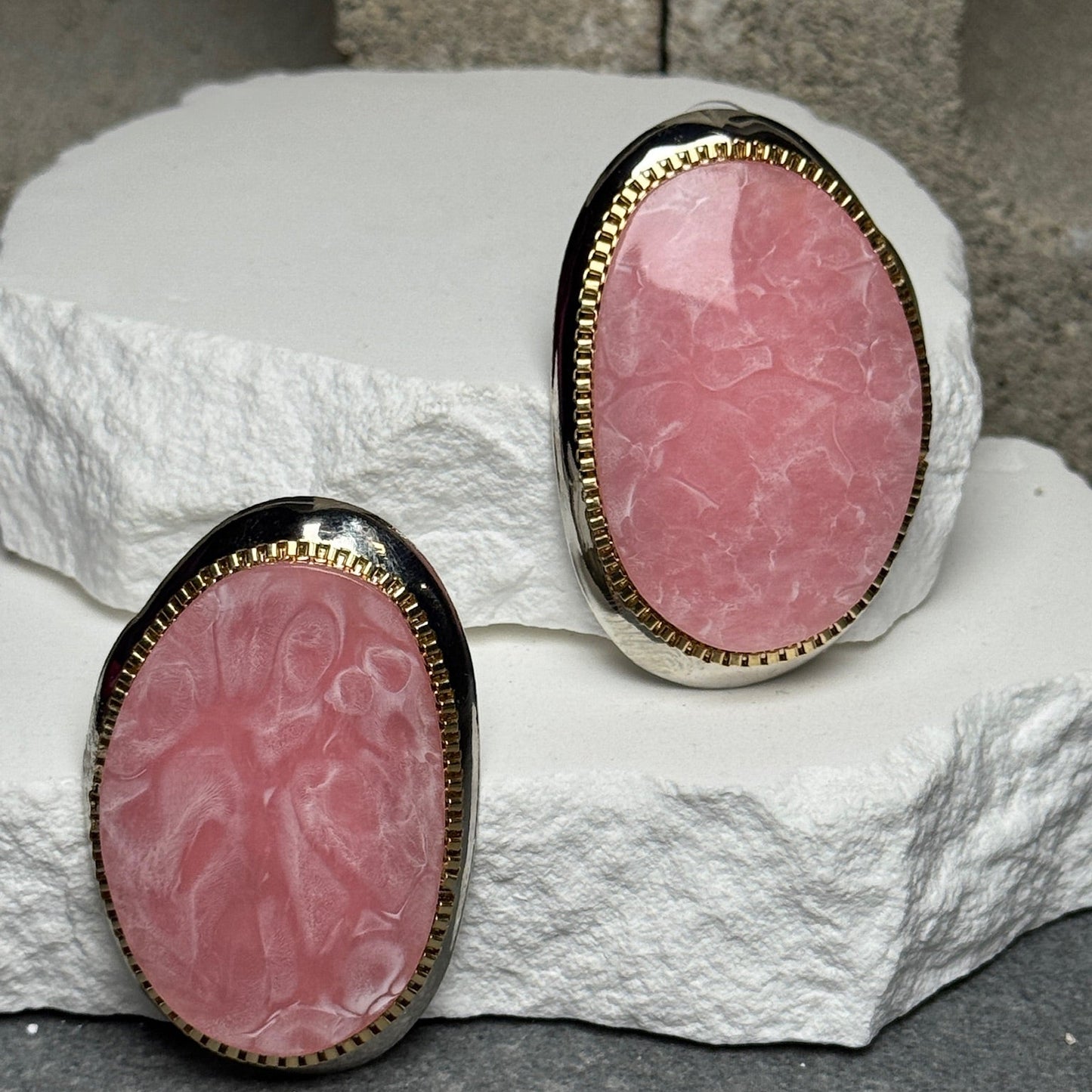 Marble Muse Stud Earrings