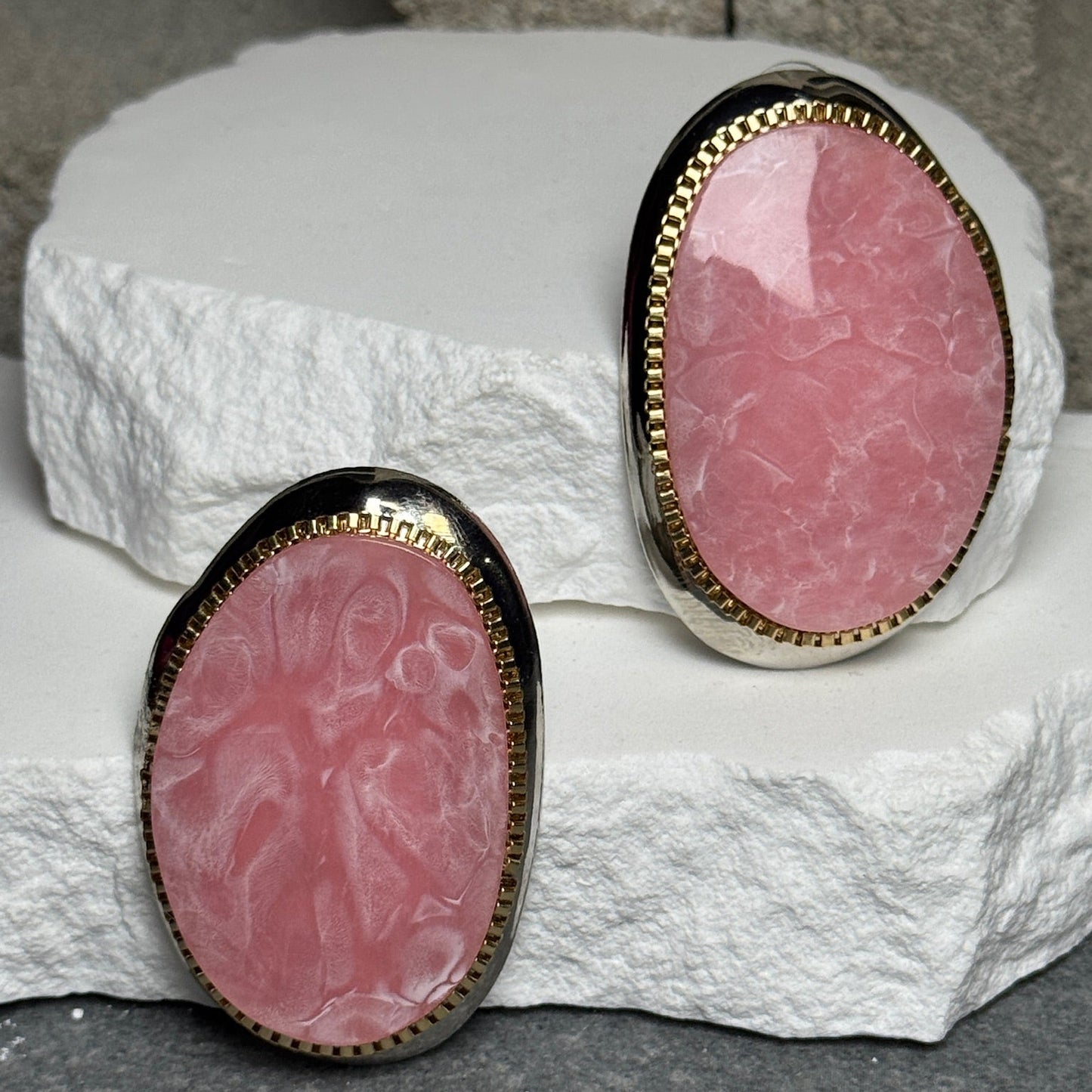 Marble Muse Stud Earrings