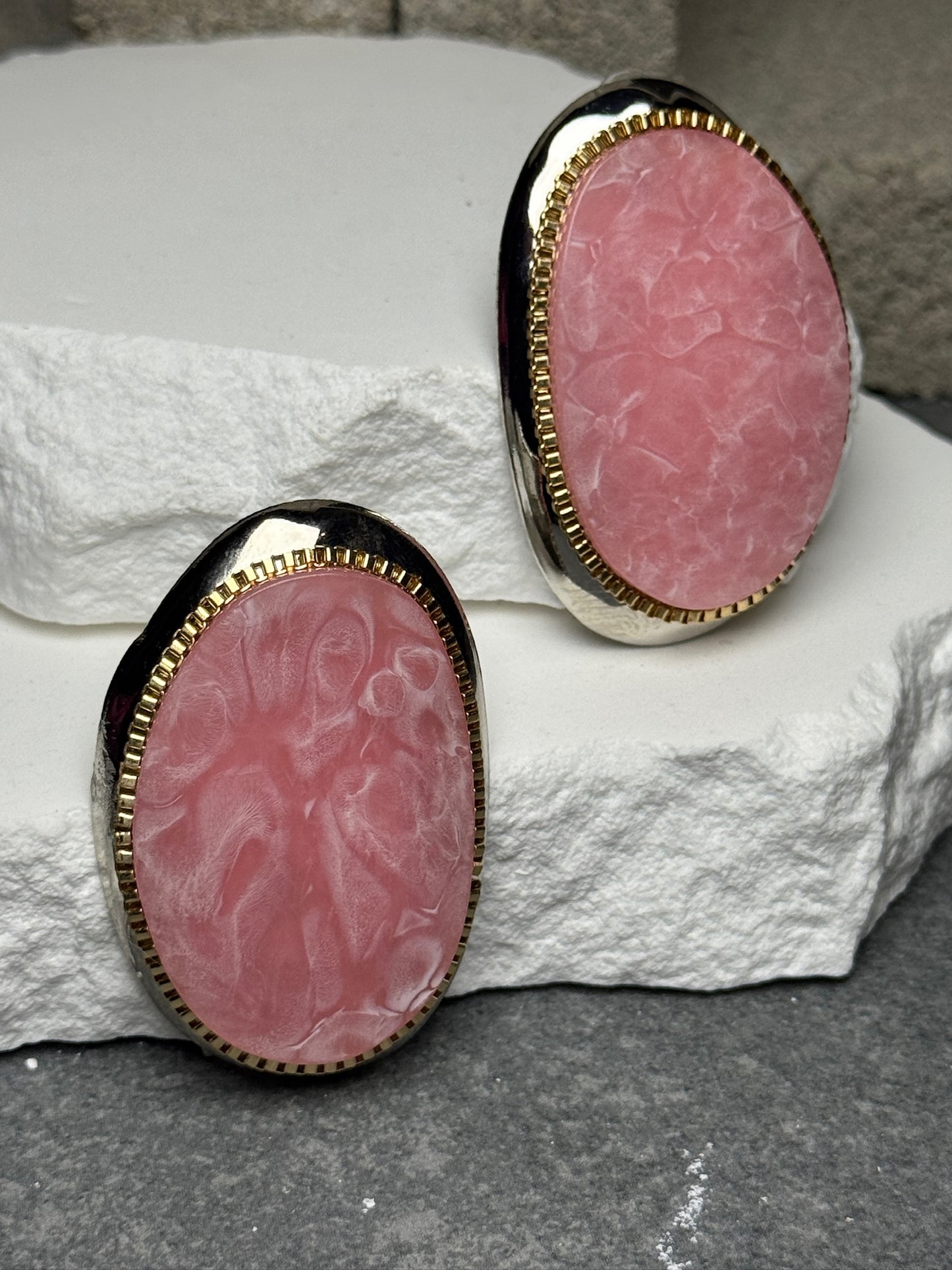 Marble Muse Stud Earrings
