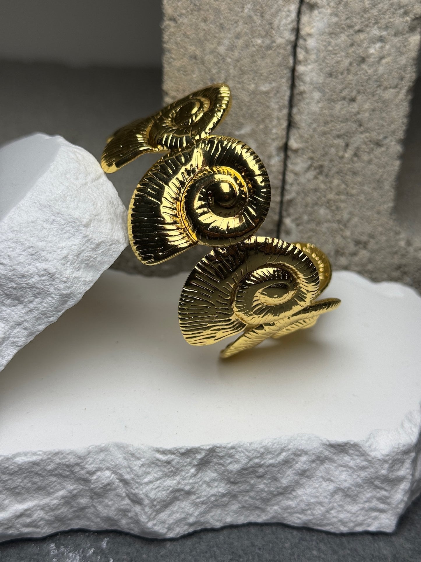 Beach Please Cuff Bracelet 6.5"