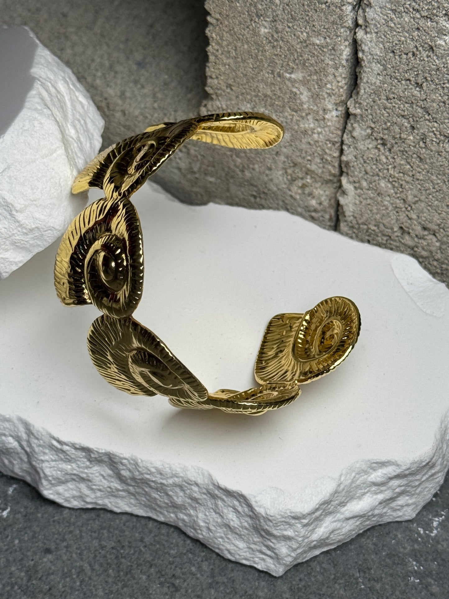 Beach Please Cuff Bracelet 6.5"